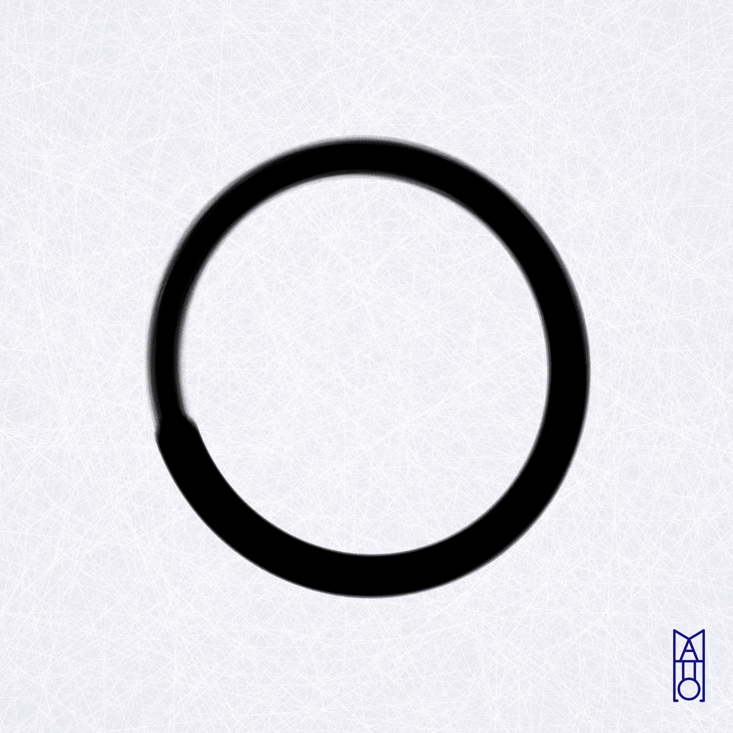 Art Blocks - Art Blocks v2 - Ensō #177 - NFT # 34000177