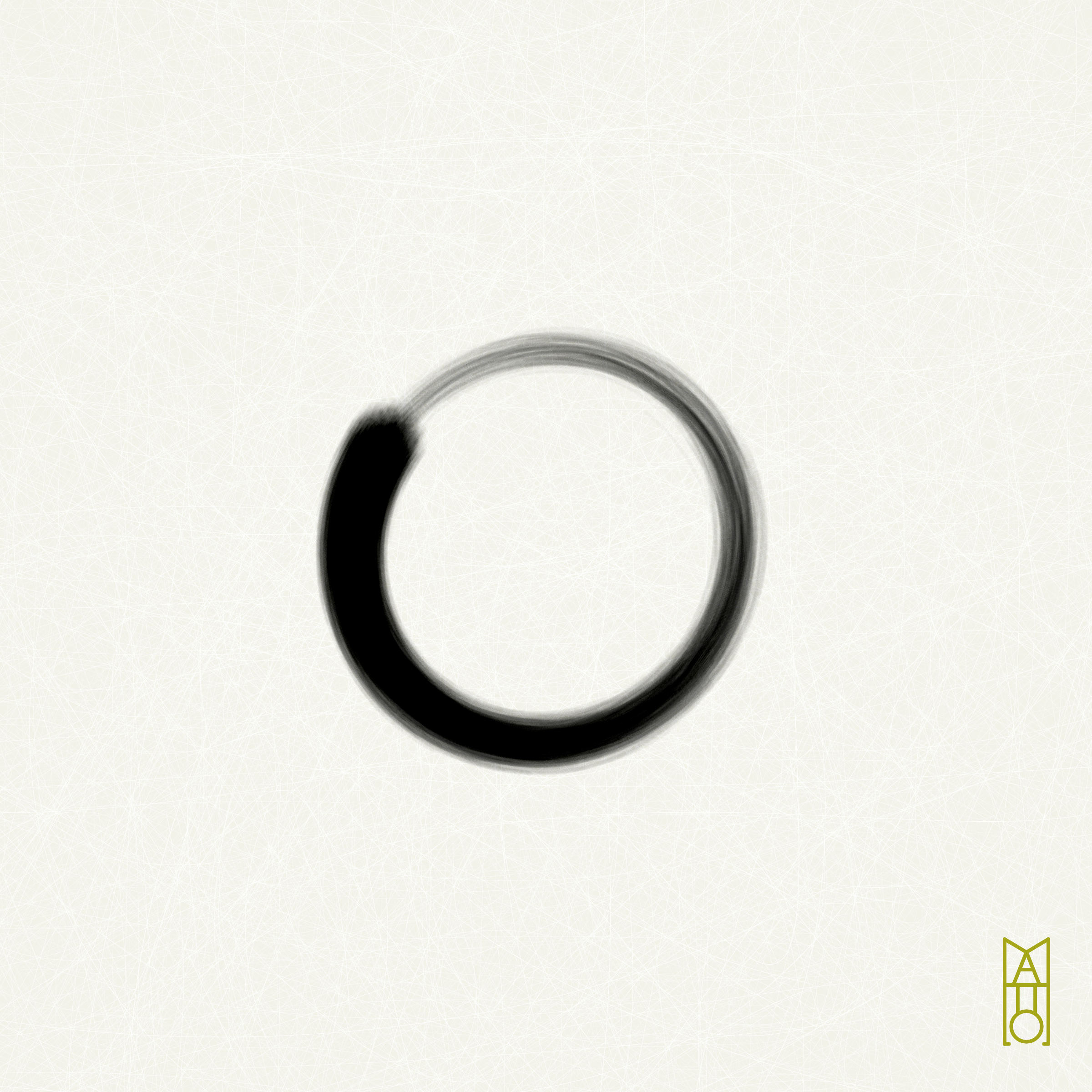 Art Blocks - Art Blocks v2 - Ensō #182 - NFT # 34000182