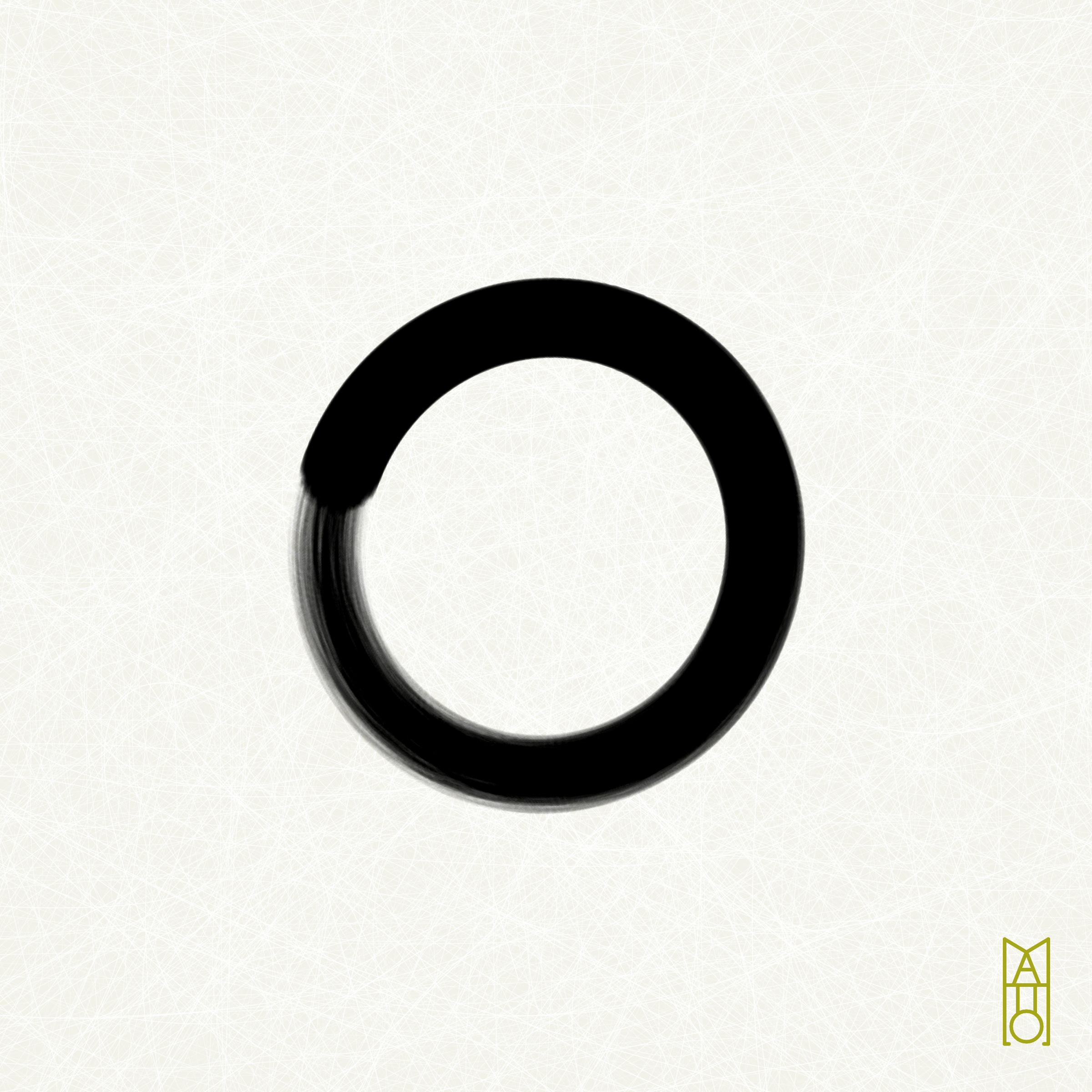 Art Blocks - Art Blocks v2 - Ensō #188 - NFT # 34000188