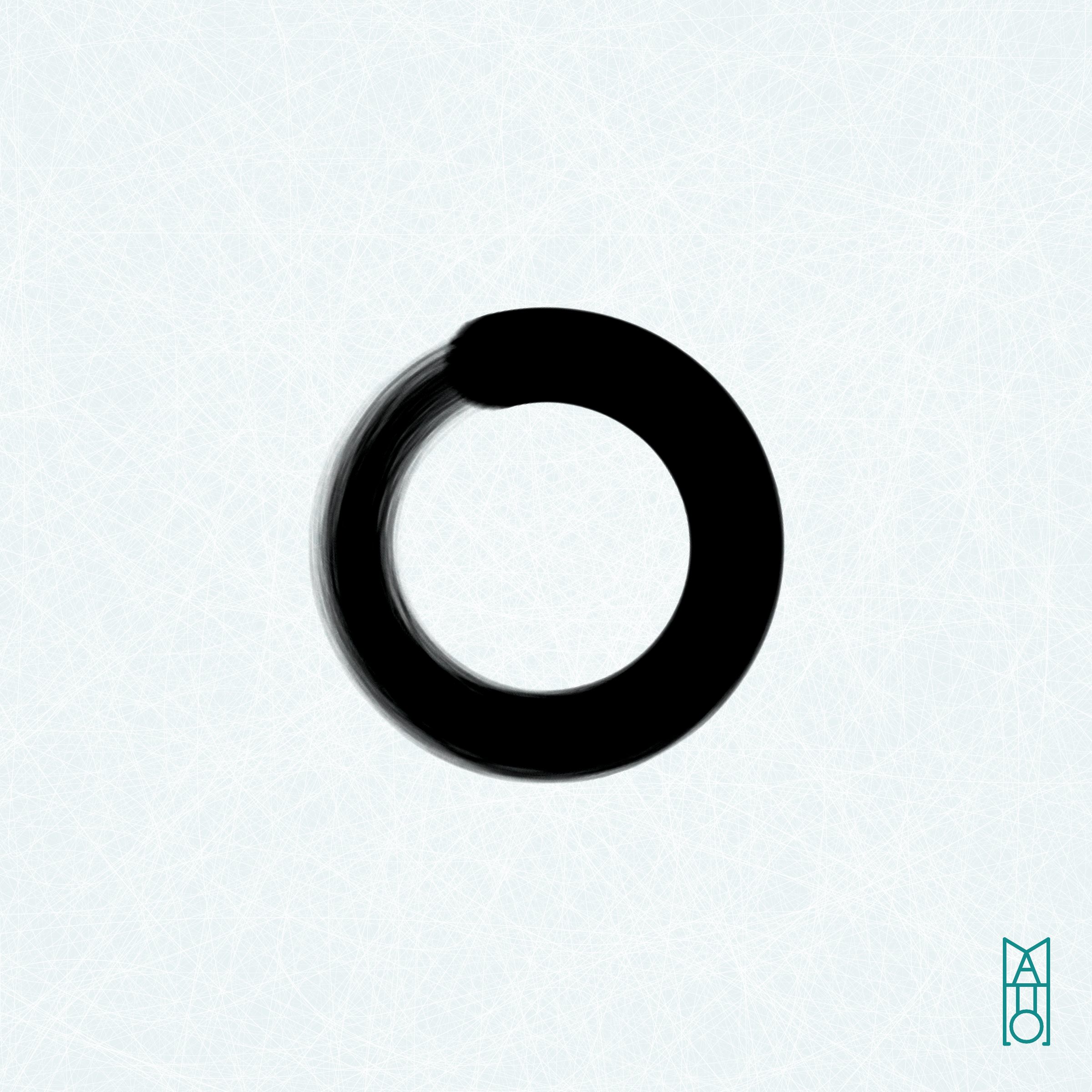 Art Blocks - Art Blocks v2 - Ensō #190 - NFT # 34000190