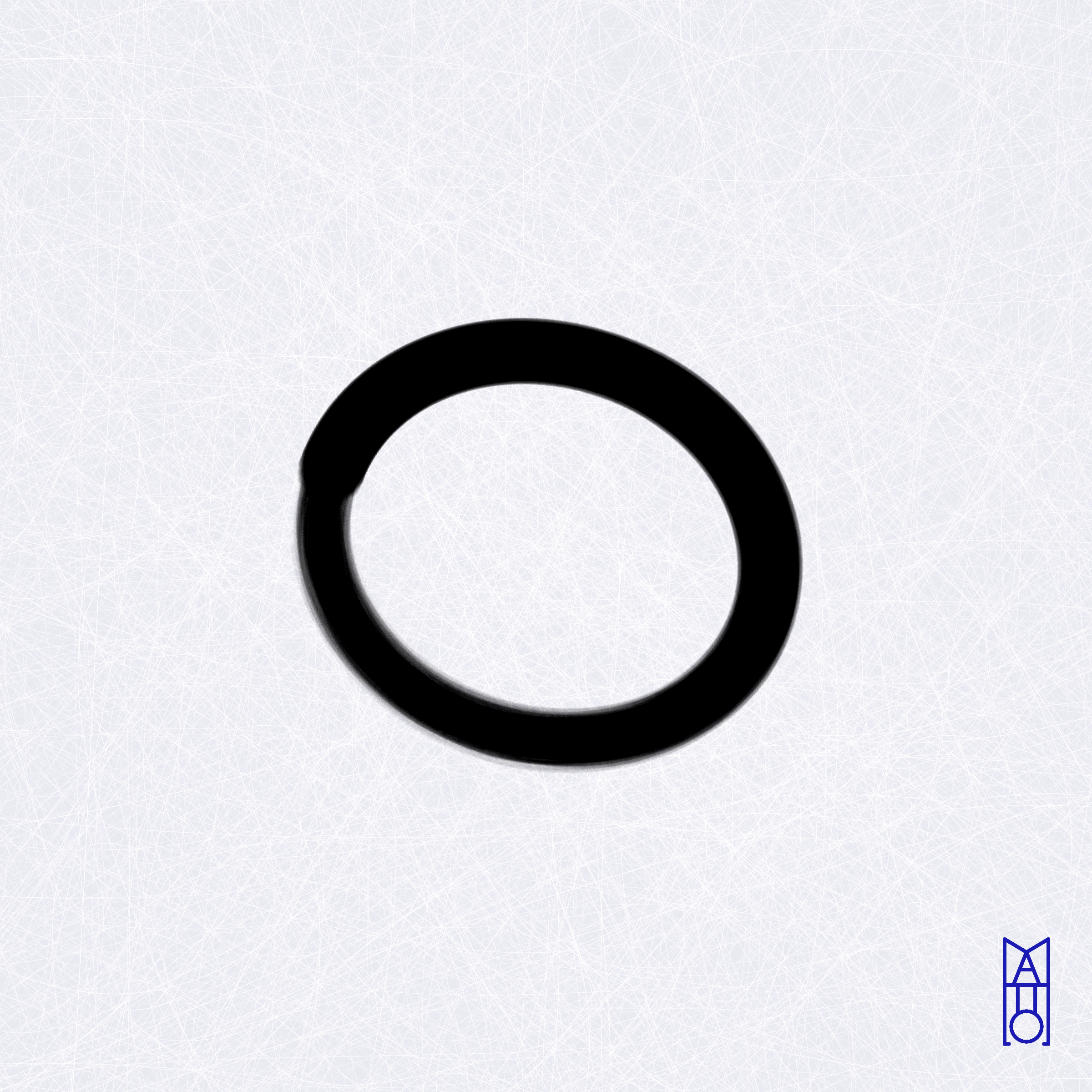 Art Blocks - Art Blocks v2 - Ensō #197 - NFT # 34000197