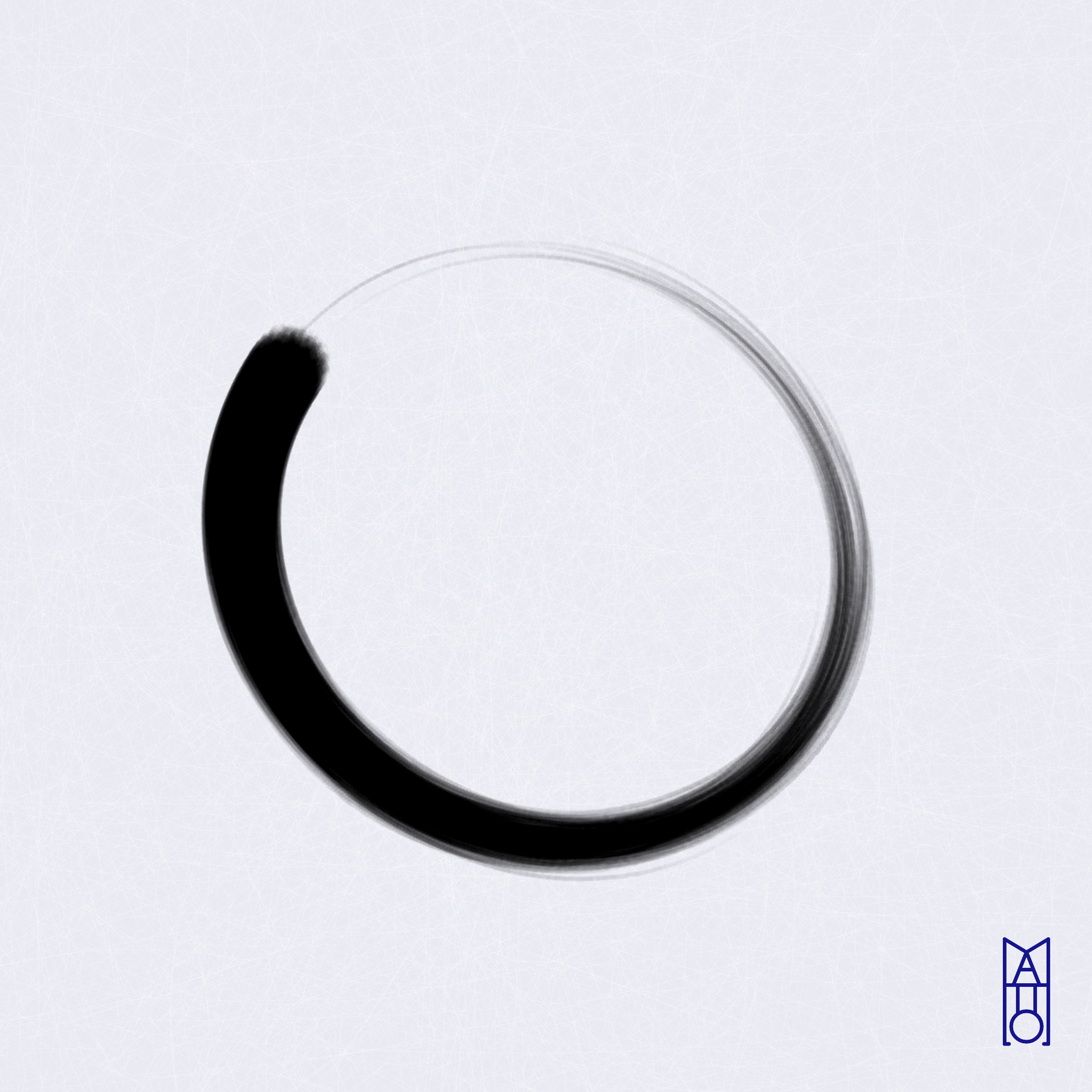 Art Blocks - Art Blocks v2 - Ensō #199 - NFT # 34000199