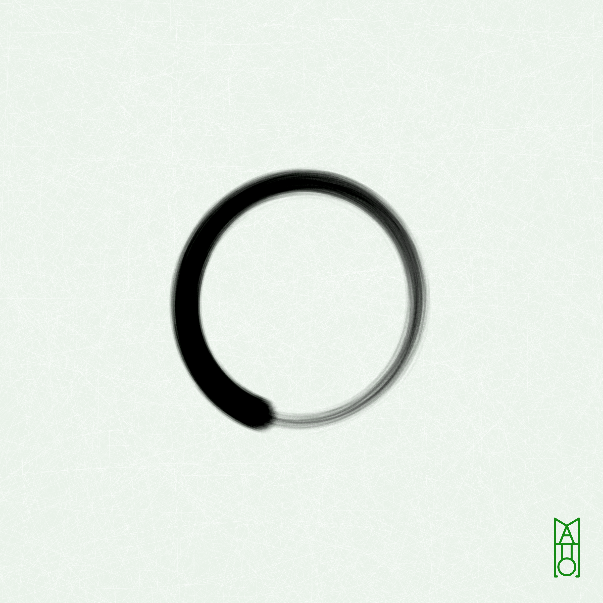 Art Blocks - Art Blocks v2 - Ensō #200 - NFT # 34000200