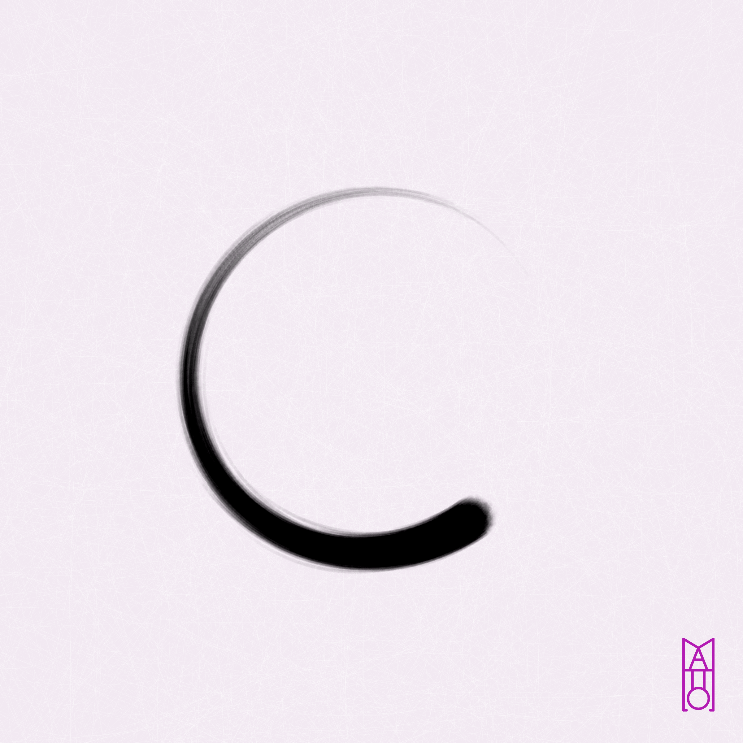 Art Blocks - Art Blocks v2 - Ensō #211 - NFT # 34000211