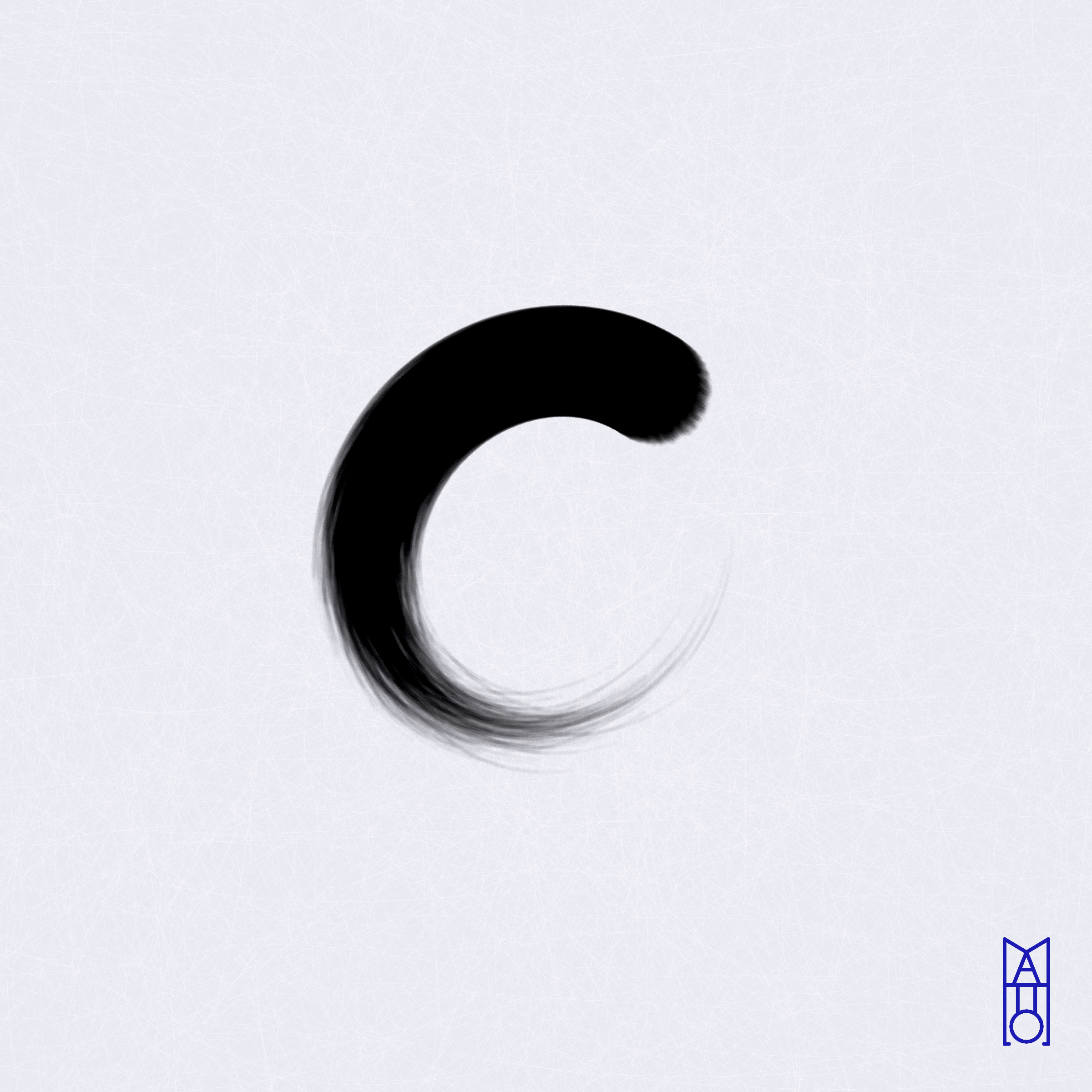 Art Blocks - Art Blocks v2 - Ensō #212 - NFT # 34000212