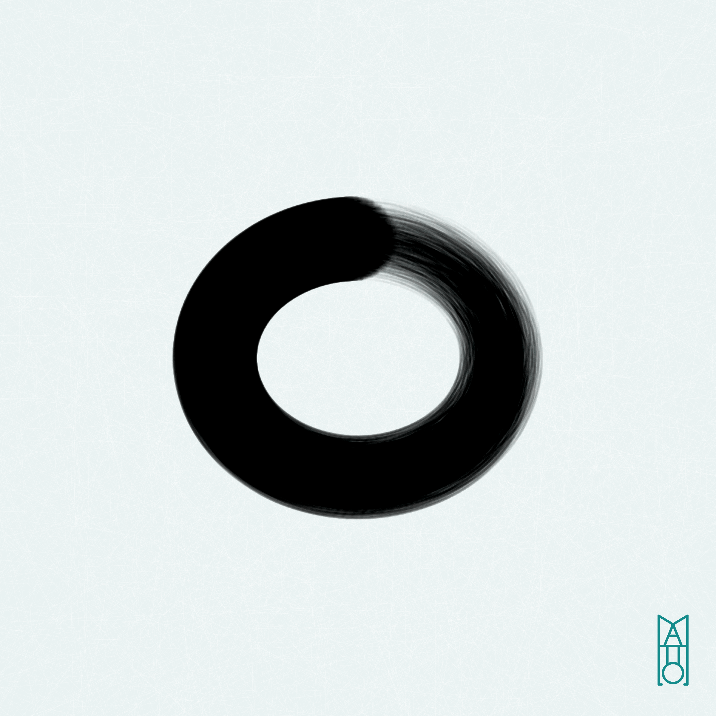 Art Blocks - Art Blocks v2 - Ensō #213 - NFT # 34000213