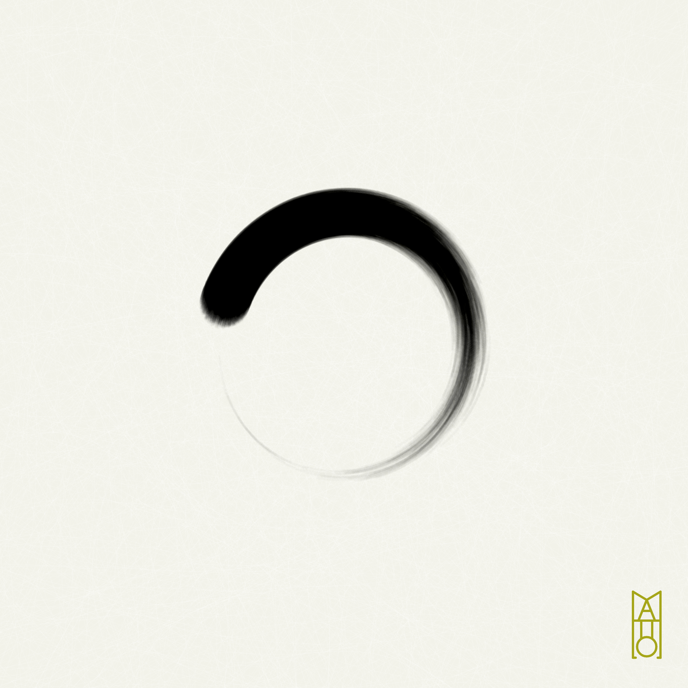 Art Blocks - Art Blocks v2 - Ensō #217 - NFT # 34000217