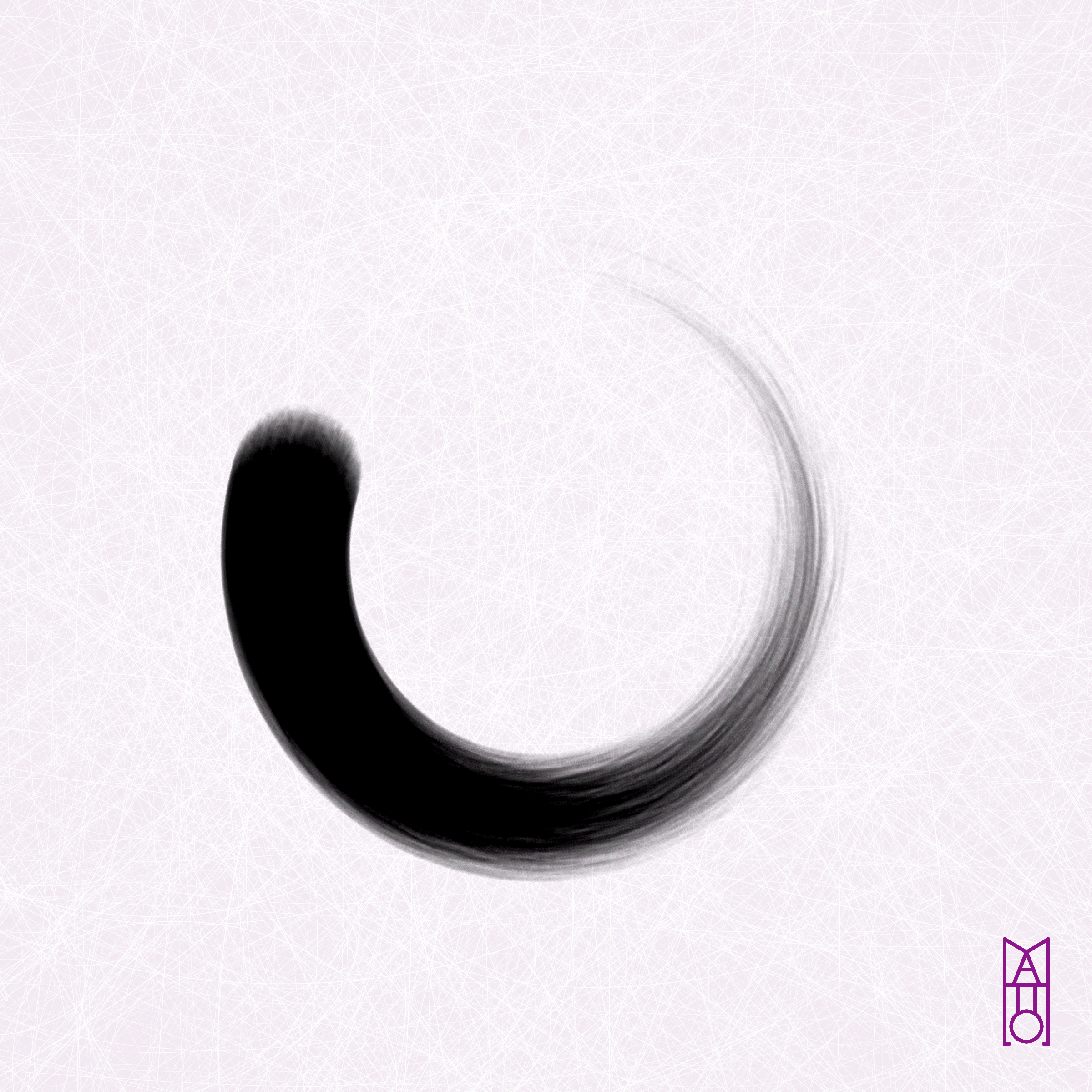 Art Blocks - Art Blocks v2 - Ensō #221 - NFT # 34000221