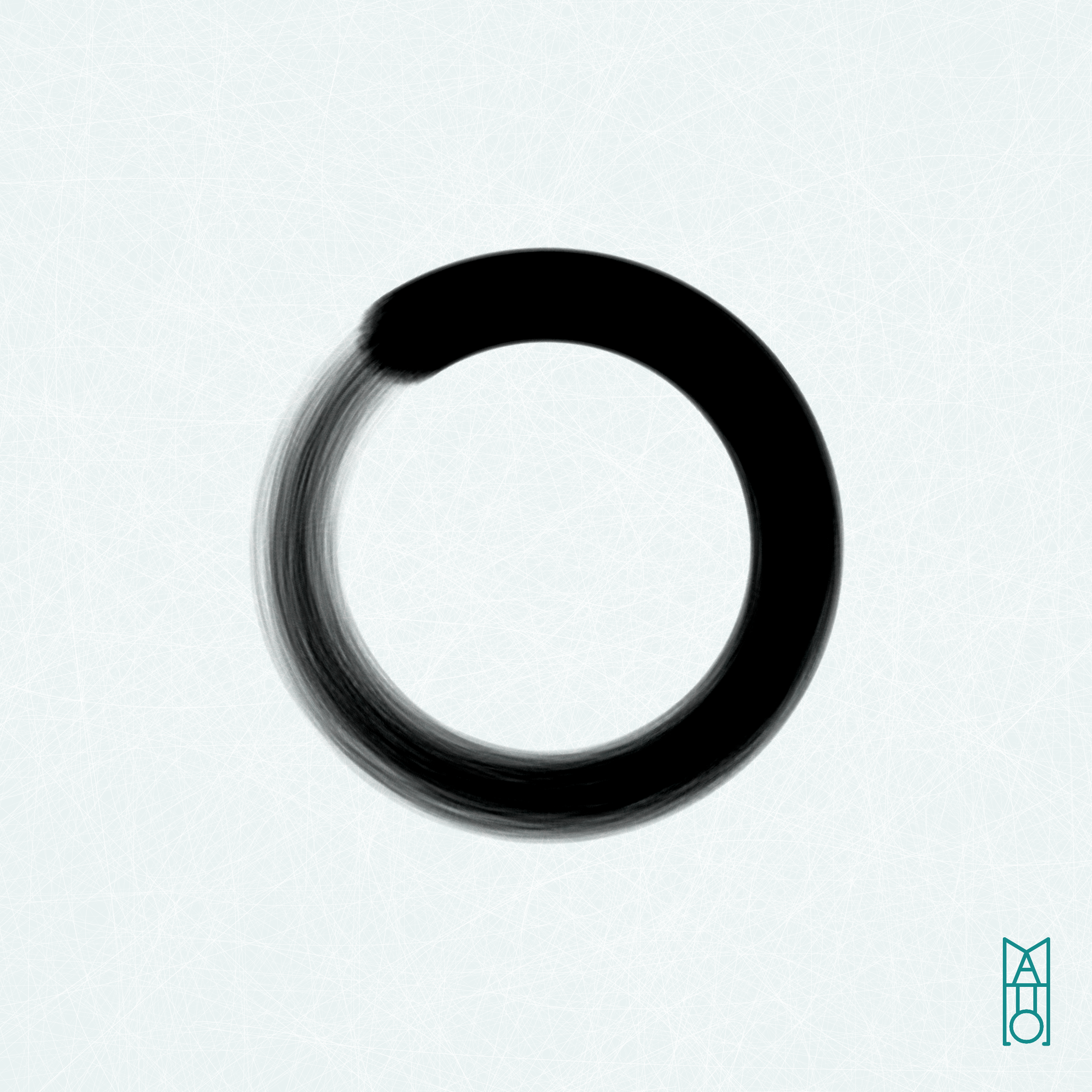 Art Blocks - Art Blocks v2 - Ensō #224 - NFT # 34000224