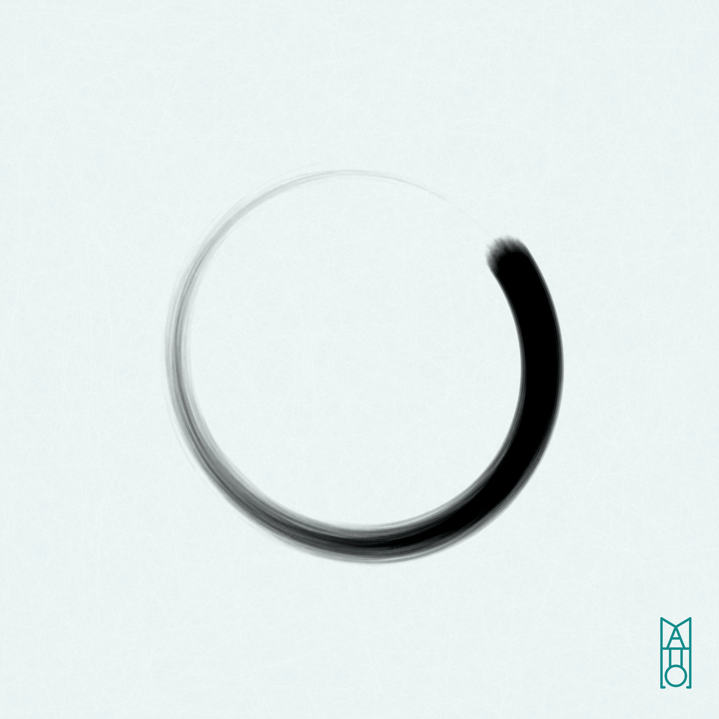 Art Blocks - Art Blocks v2 - Ensō #233 - NFT # 34000233