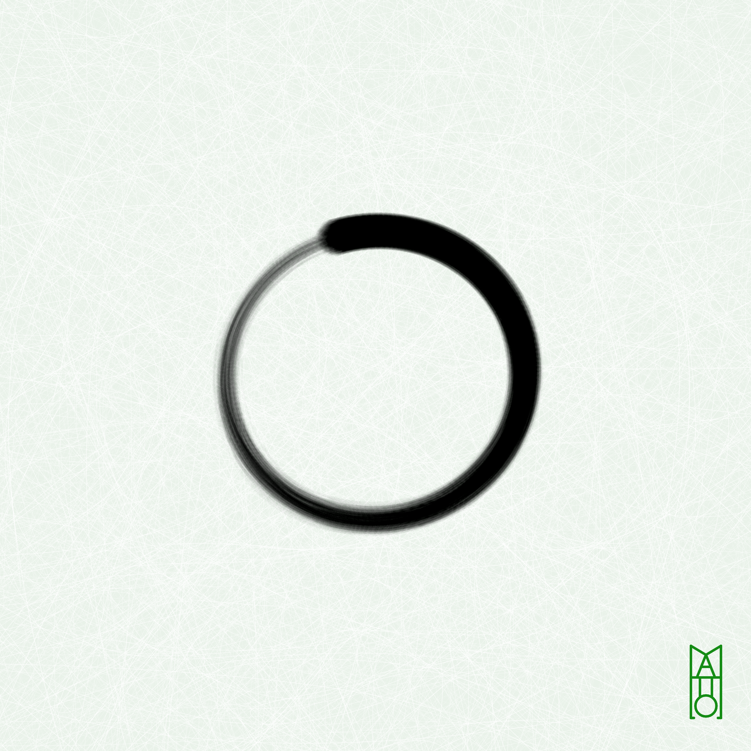 Art Blocks - Art Blocks v2 - Ensō #236 - NFT # 34000236