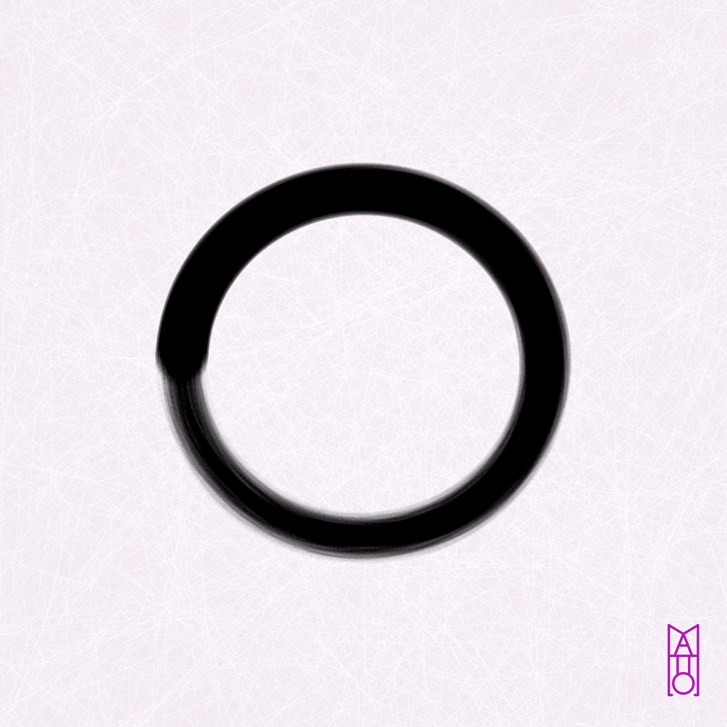 Art Blocks - Art Blocks v2 - Ensō #240 - NFT # 34000240