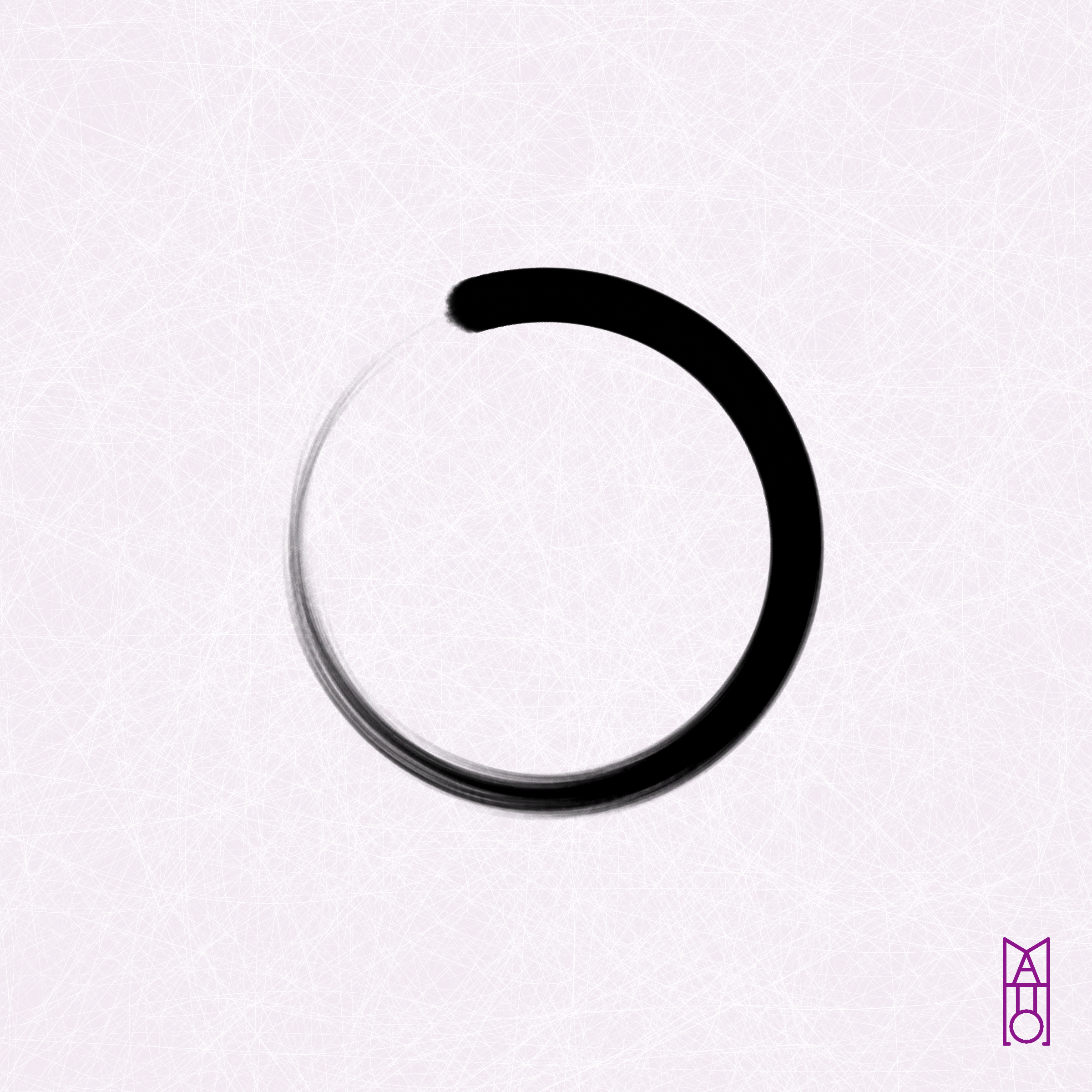 Art Blocks - Art Blocks v2 - Ensō #241 - NFT # 34000241