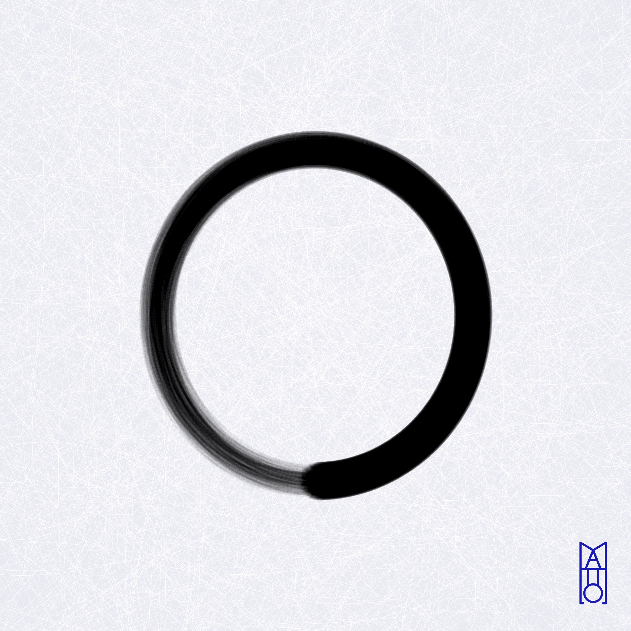 Art Blocks - Art Blocks v2 - Ensō #246 - NFT # 34000246