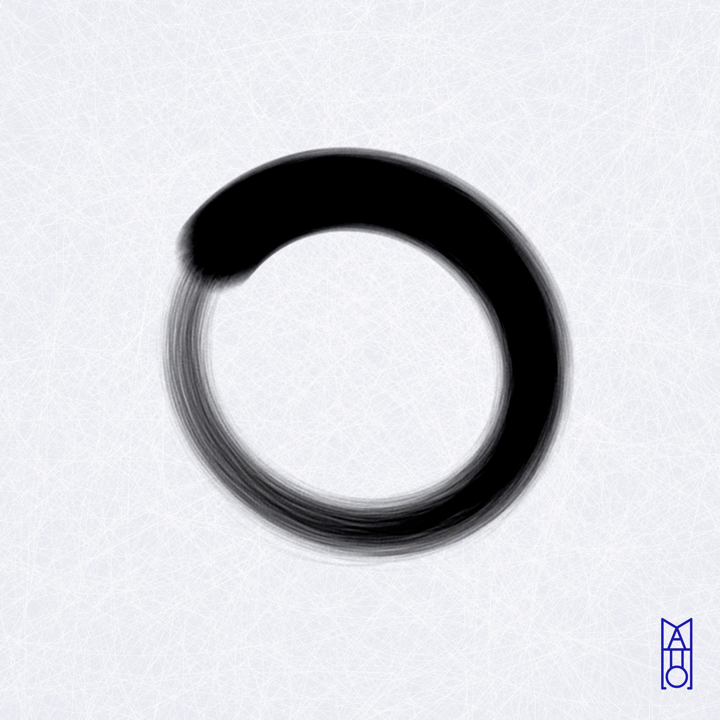 Art Blocks - Art Blocks v2 - Ensō #250 - NFT # 34000250