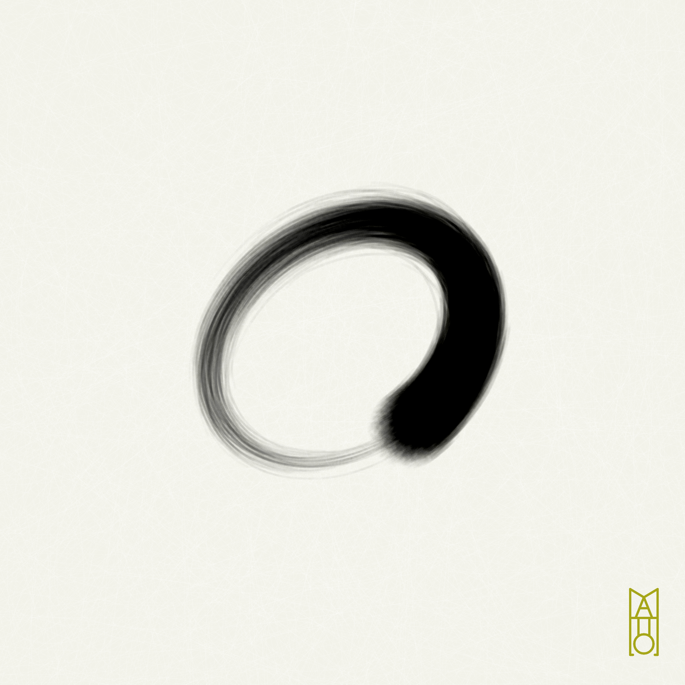 Art Blocks - Art Blocks v2 - Ensō #252 - NFT # 34000252