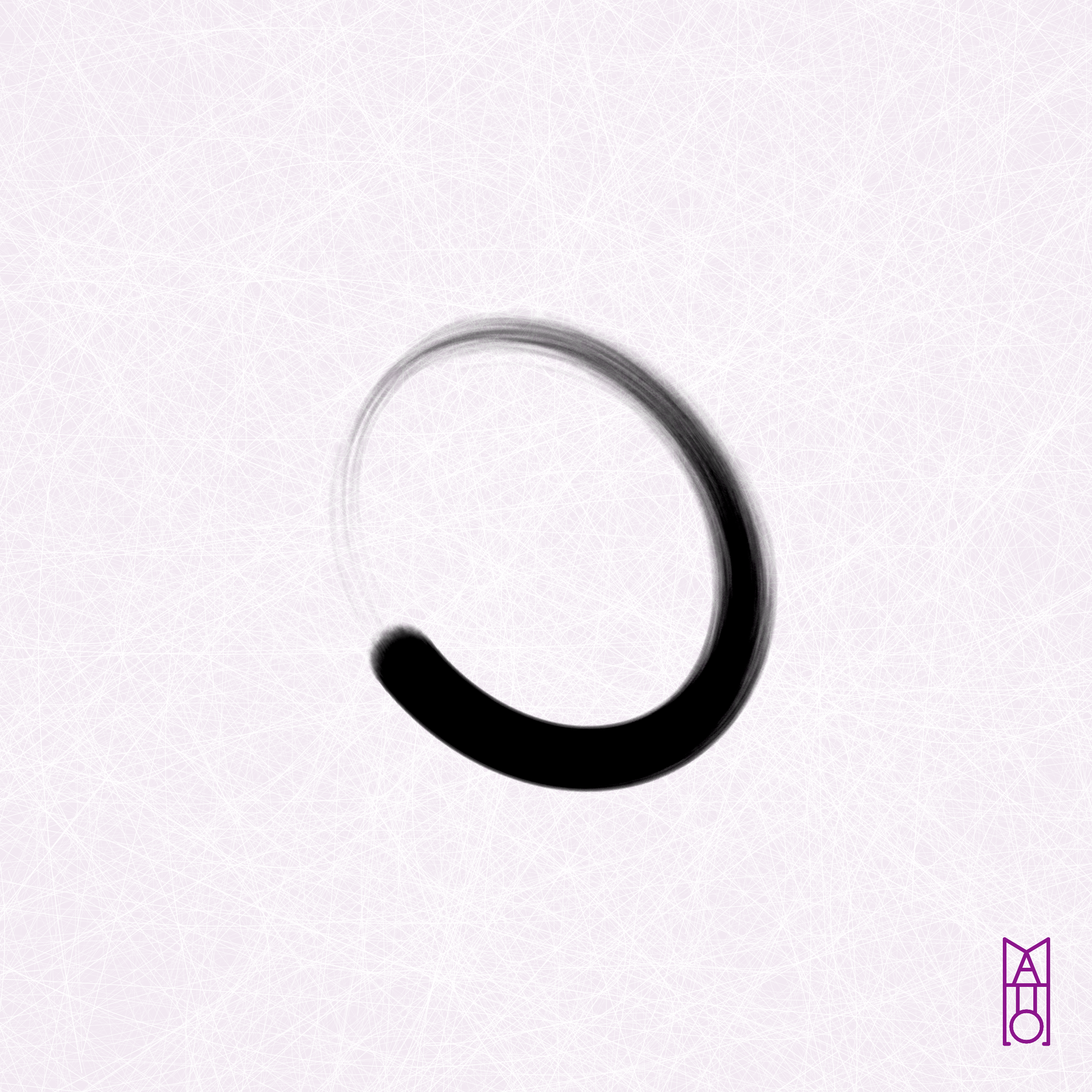 Art Blocks - Art Blocks v2 - Ensō #254 - NFT # 34000254