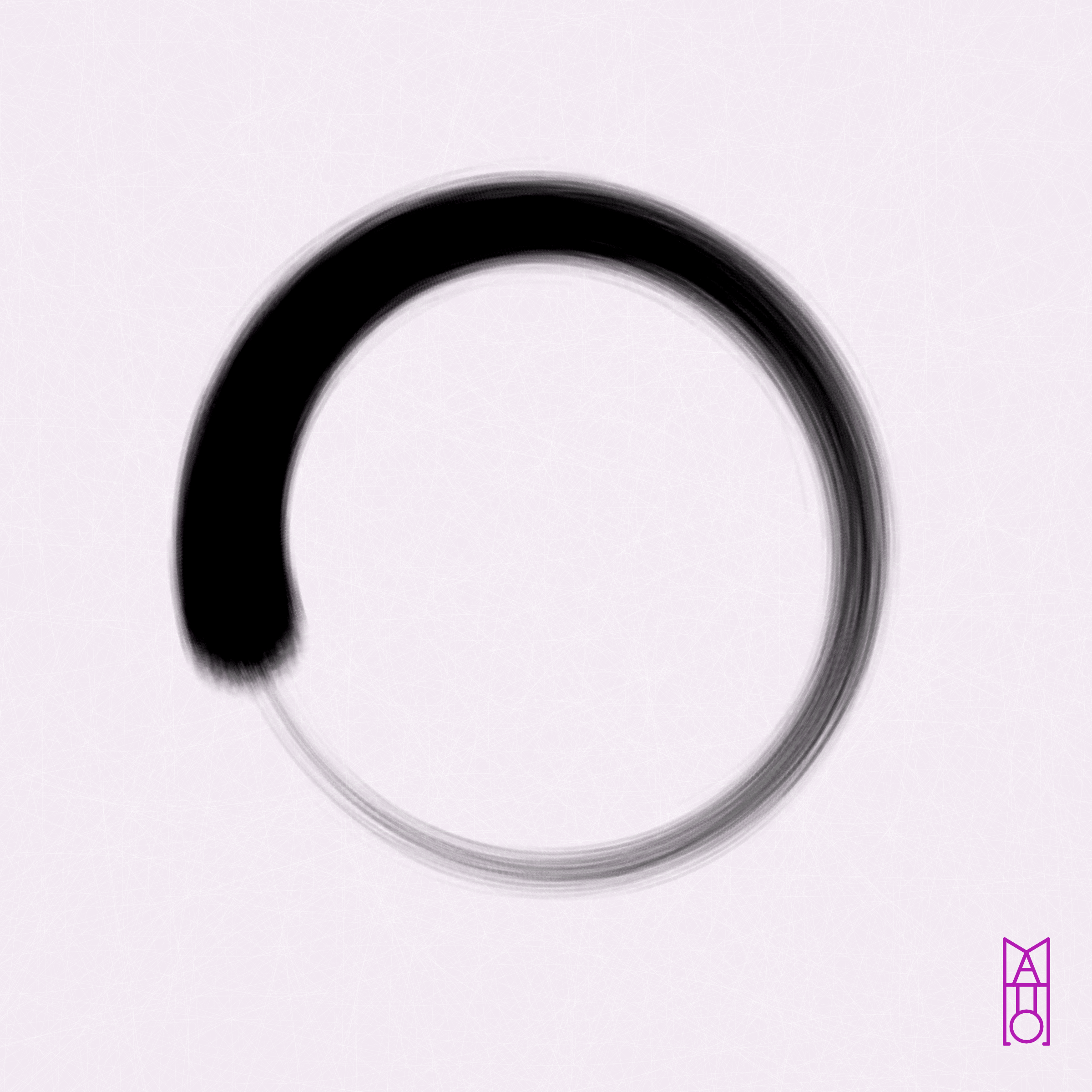 Art Blocks - Art Blocks v2 - Ensō #256 - NFT # 34000256