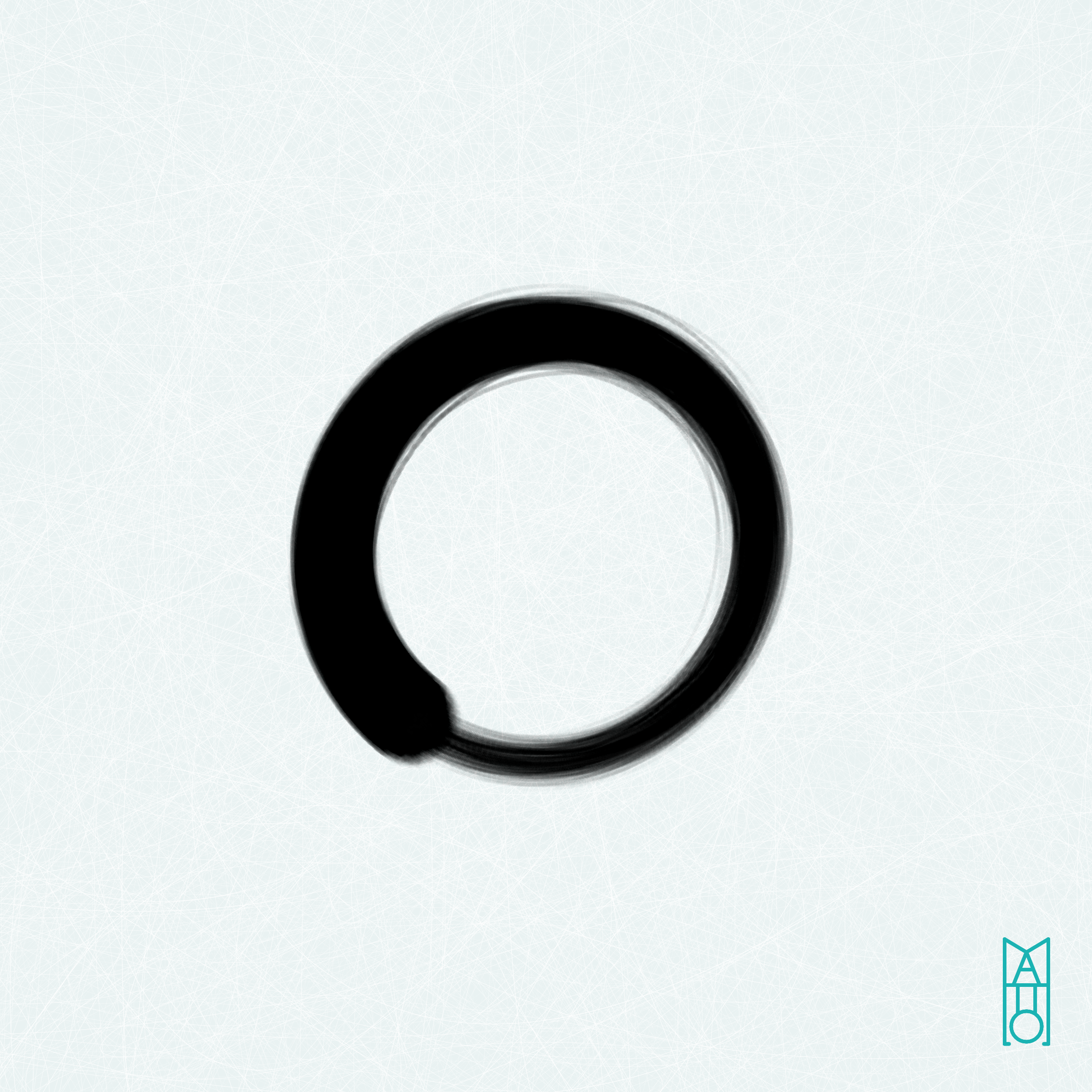 Art Blocks - Art Blocks v2 - Ensō #259 - NFT # 34000259