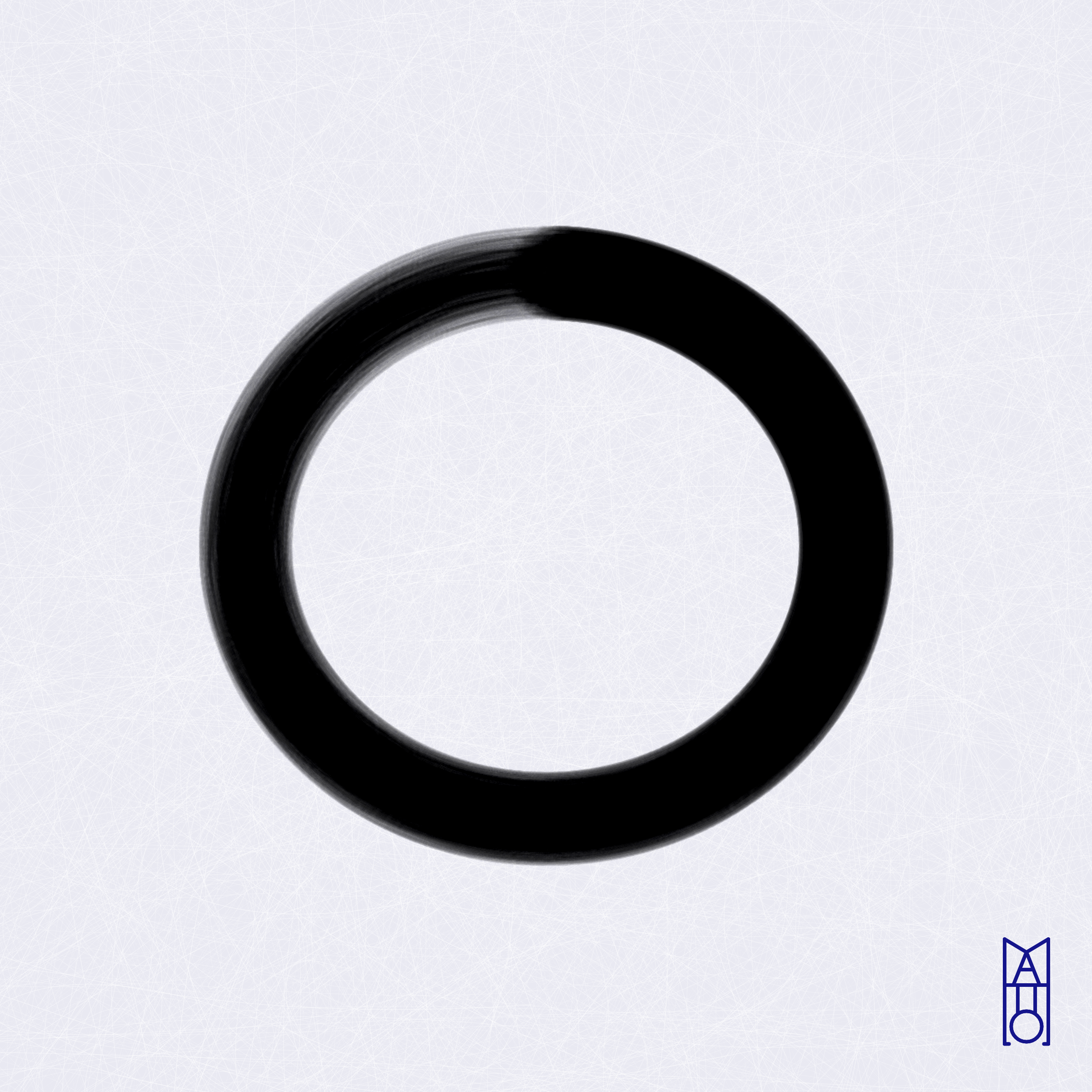 Art Blocks - Art Blocks v2 - Ensō #260 - NFT # 34000260