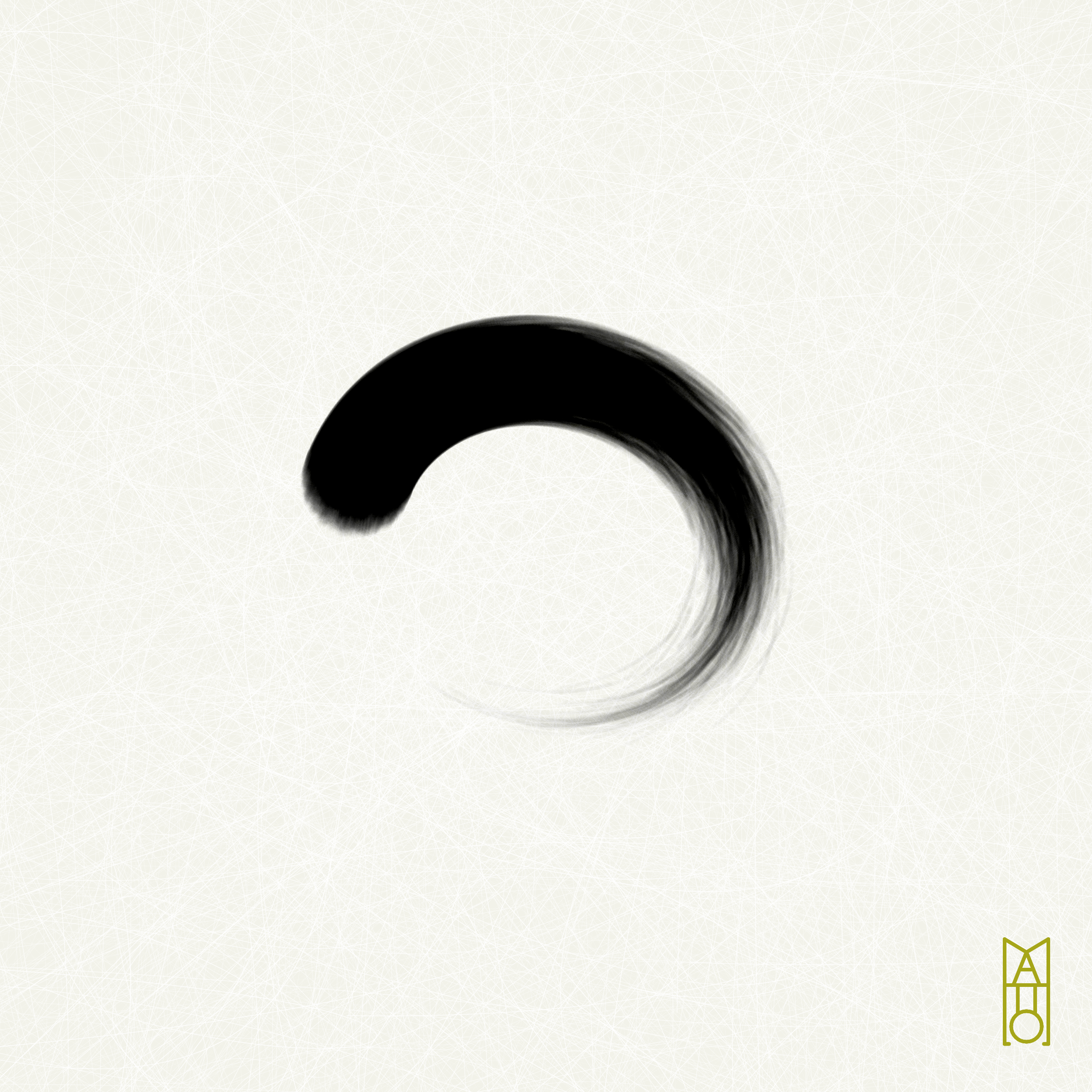 Art Blocks - Art Blocks v2 - Ensō #261 - NFT # 34000261