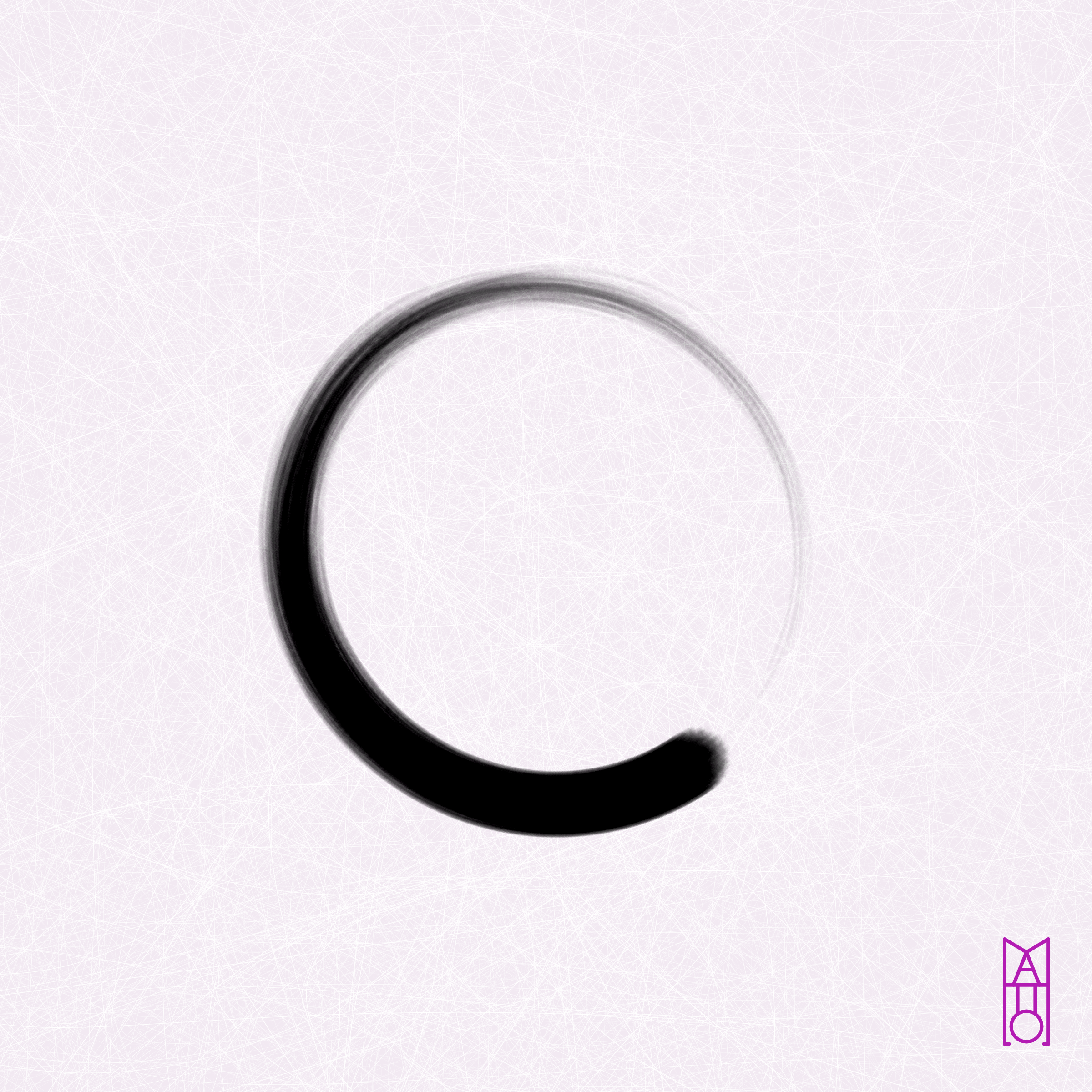 Art Blocks - Art Blocks v2 - Ensō #263 - NFT # 34000263