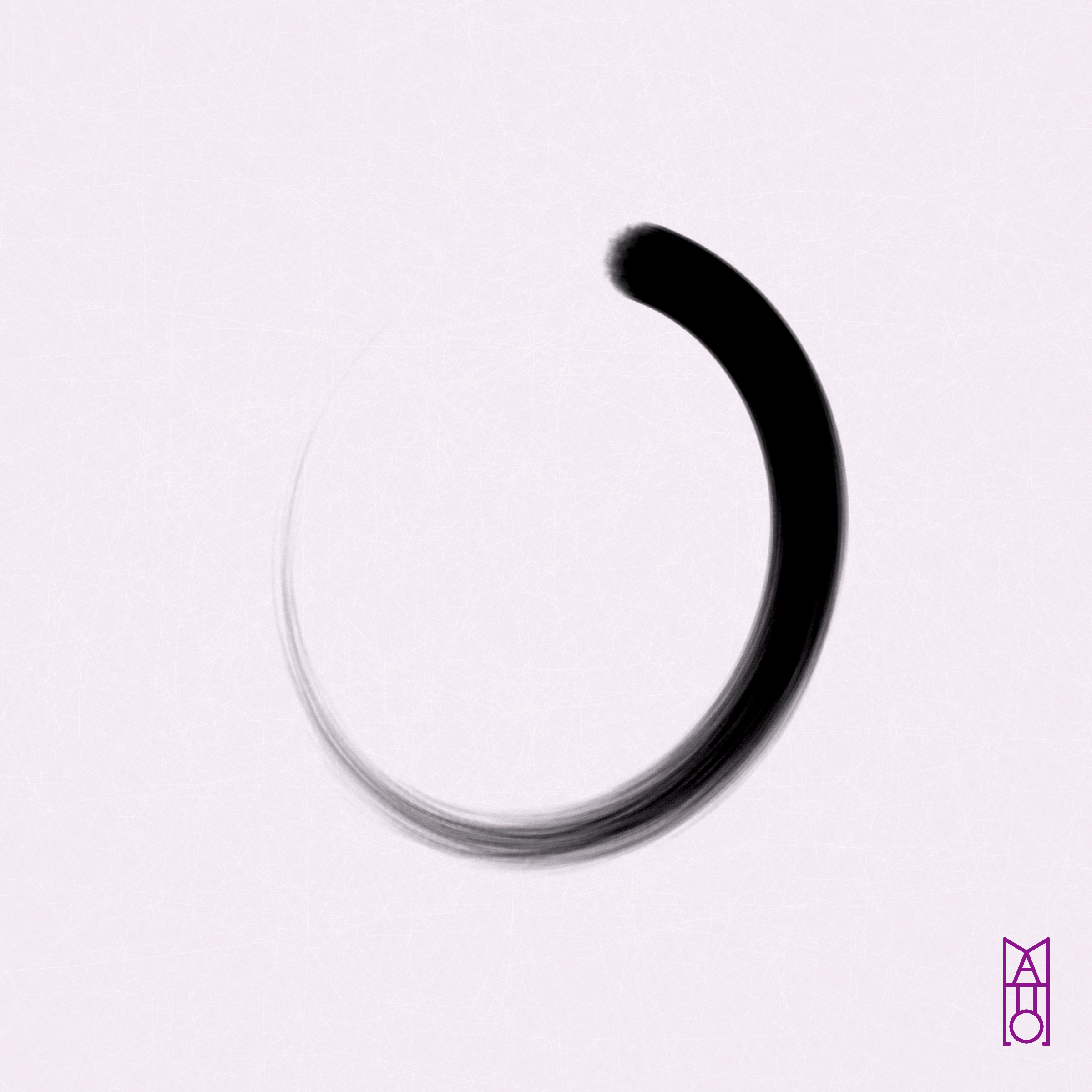 Art Blocks - Art Blocks v2 - Ensō #264 - NFT # 34000264