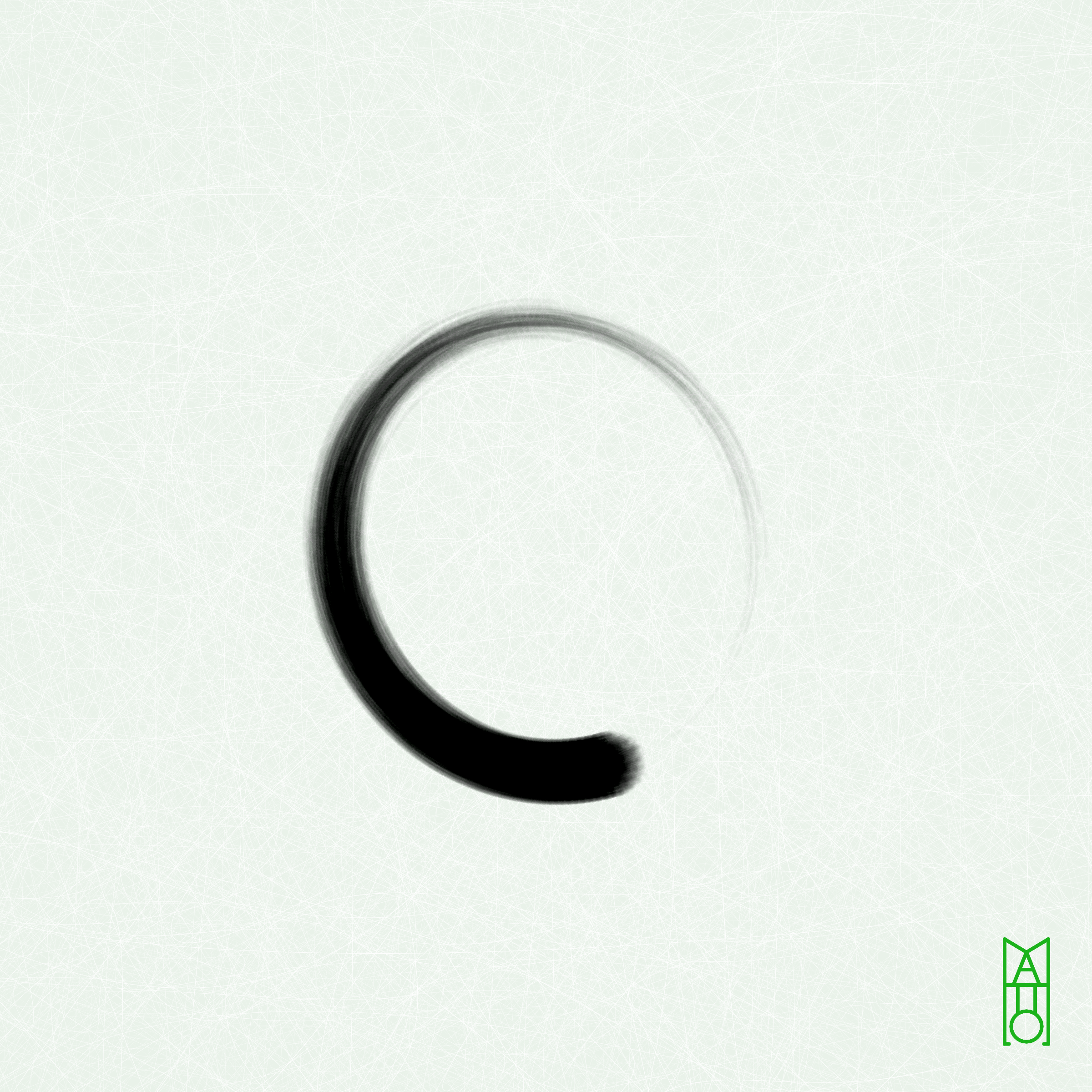 Art Blocks - Art Blocks v2 - Ensō #271 - NFT # 34000271