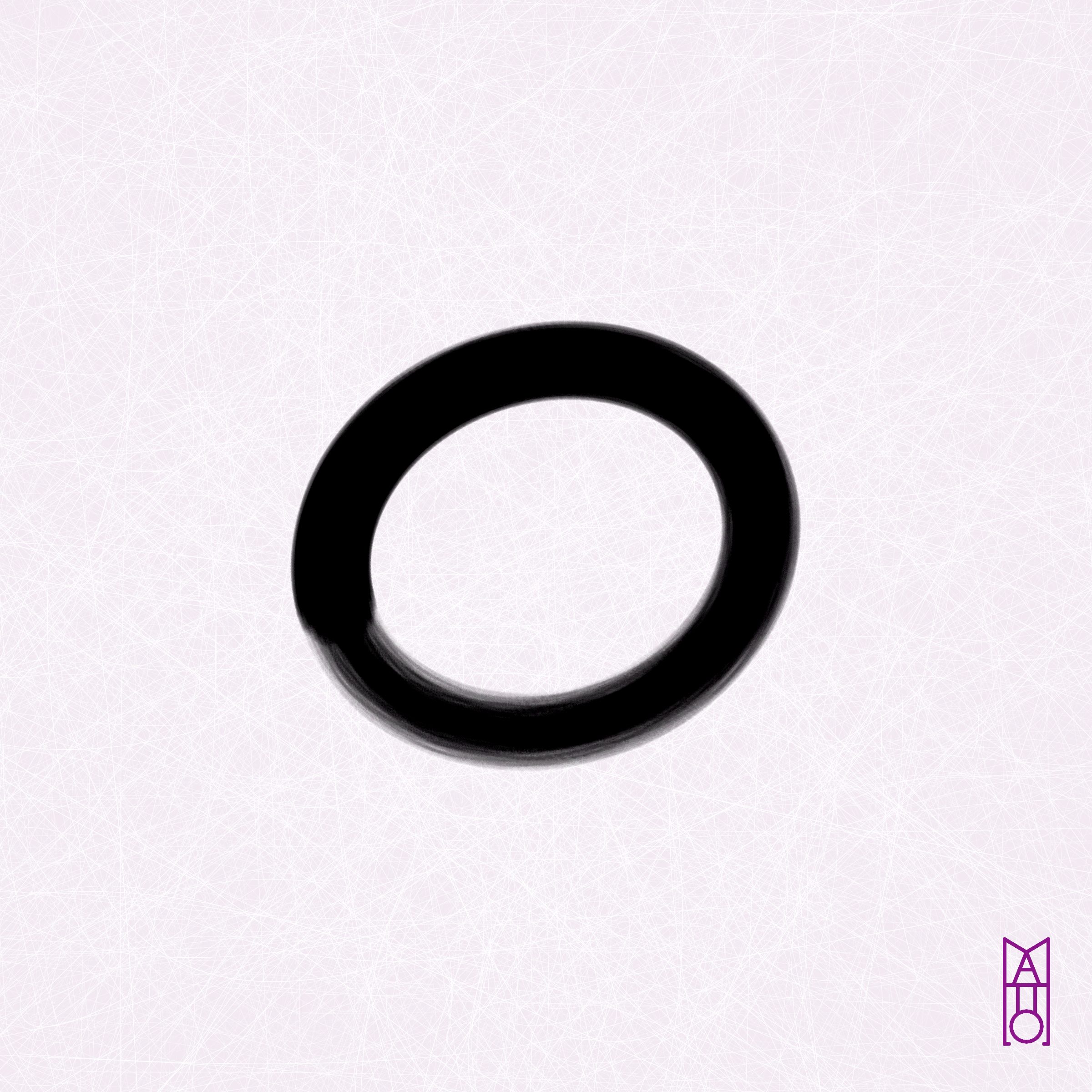 Art Blocks - Art Blocks v2 - Ensō #272 - NFT # 34000272