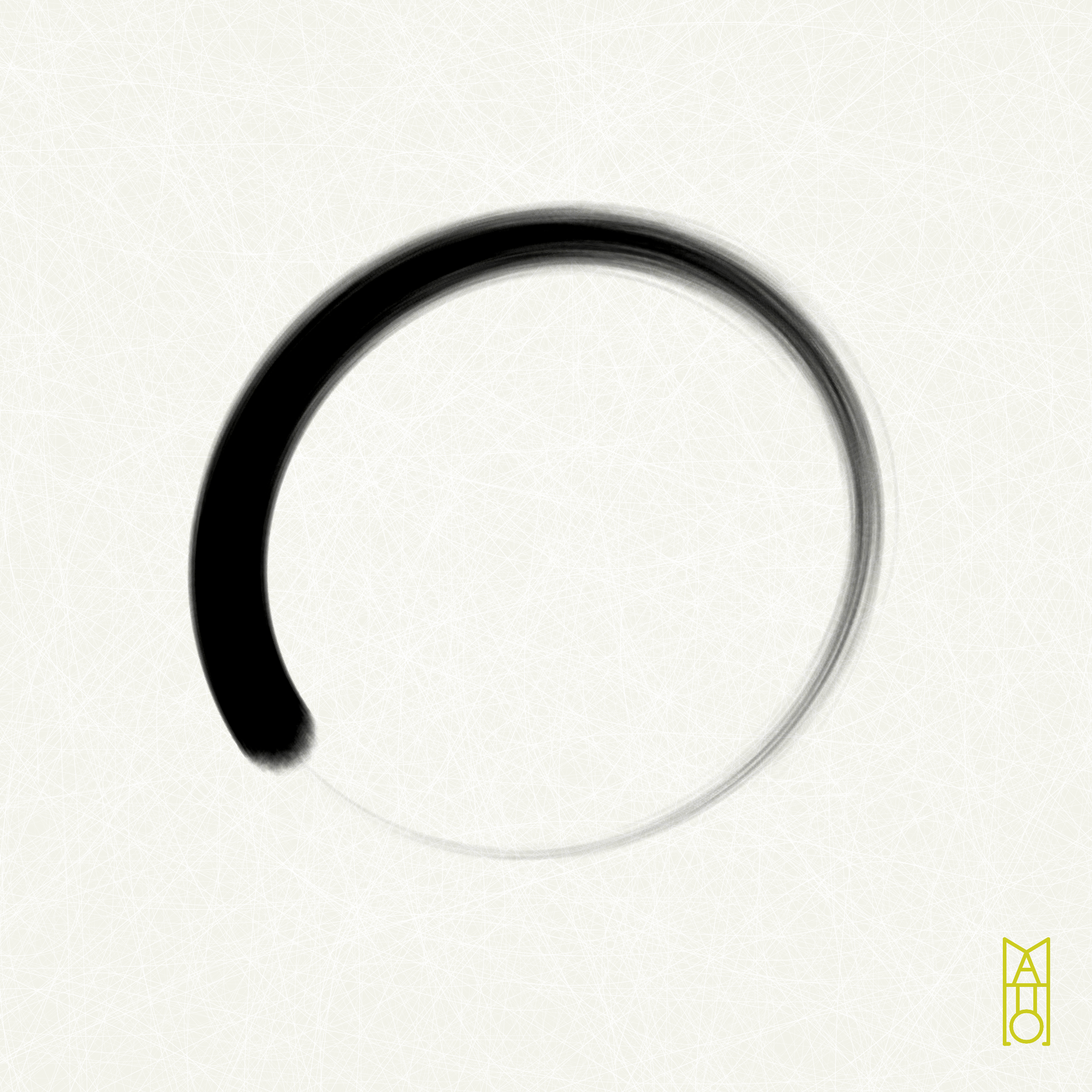 Art Blocks - Art Blocks v2 - Ensō #274 - NFT # 34000274