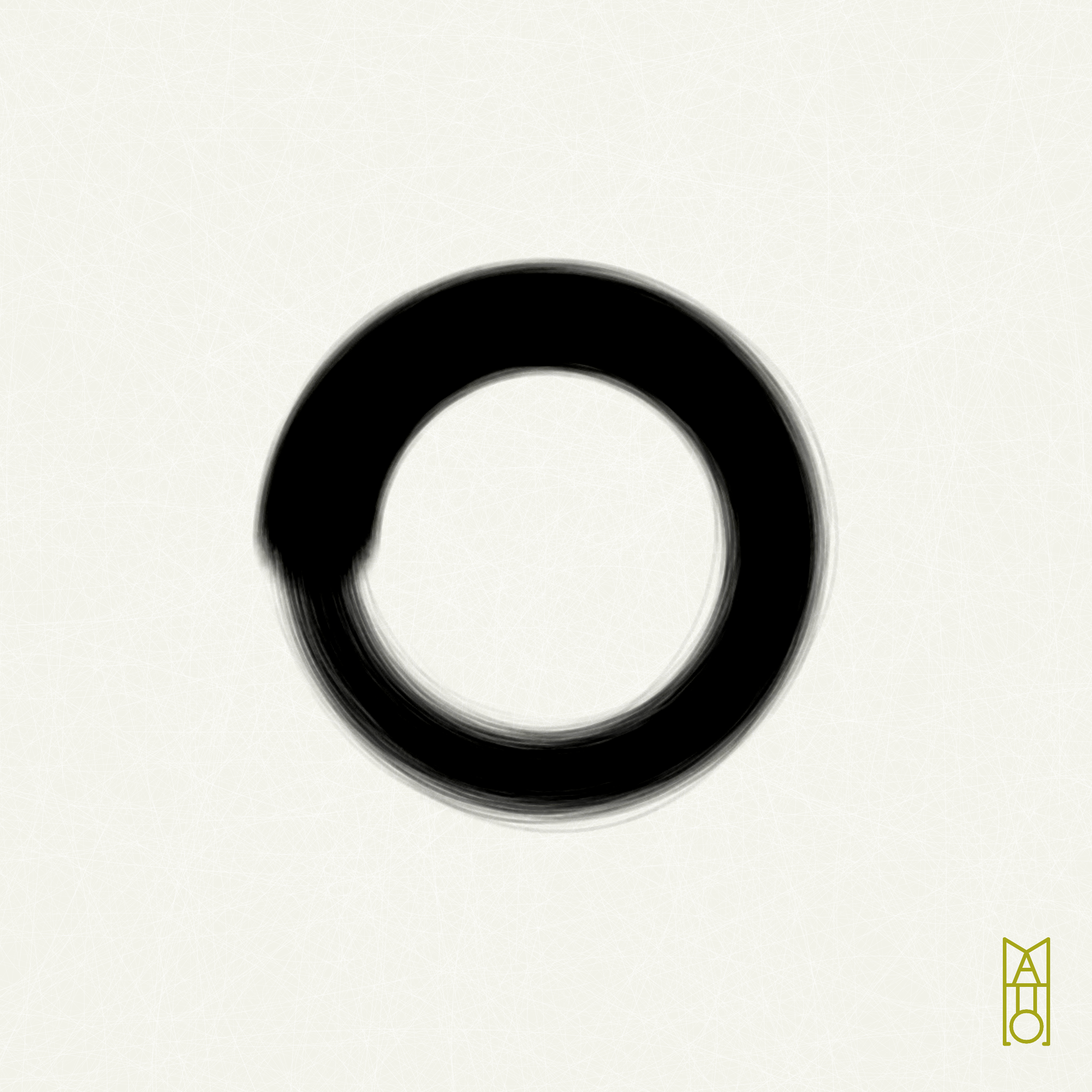 Art Blocks - Art Blocks v2 - Ensō #276 - NFT # 34000276