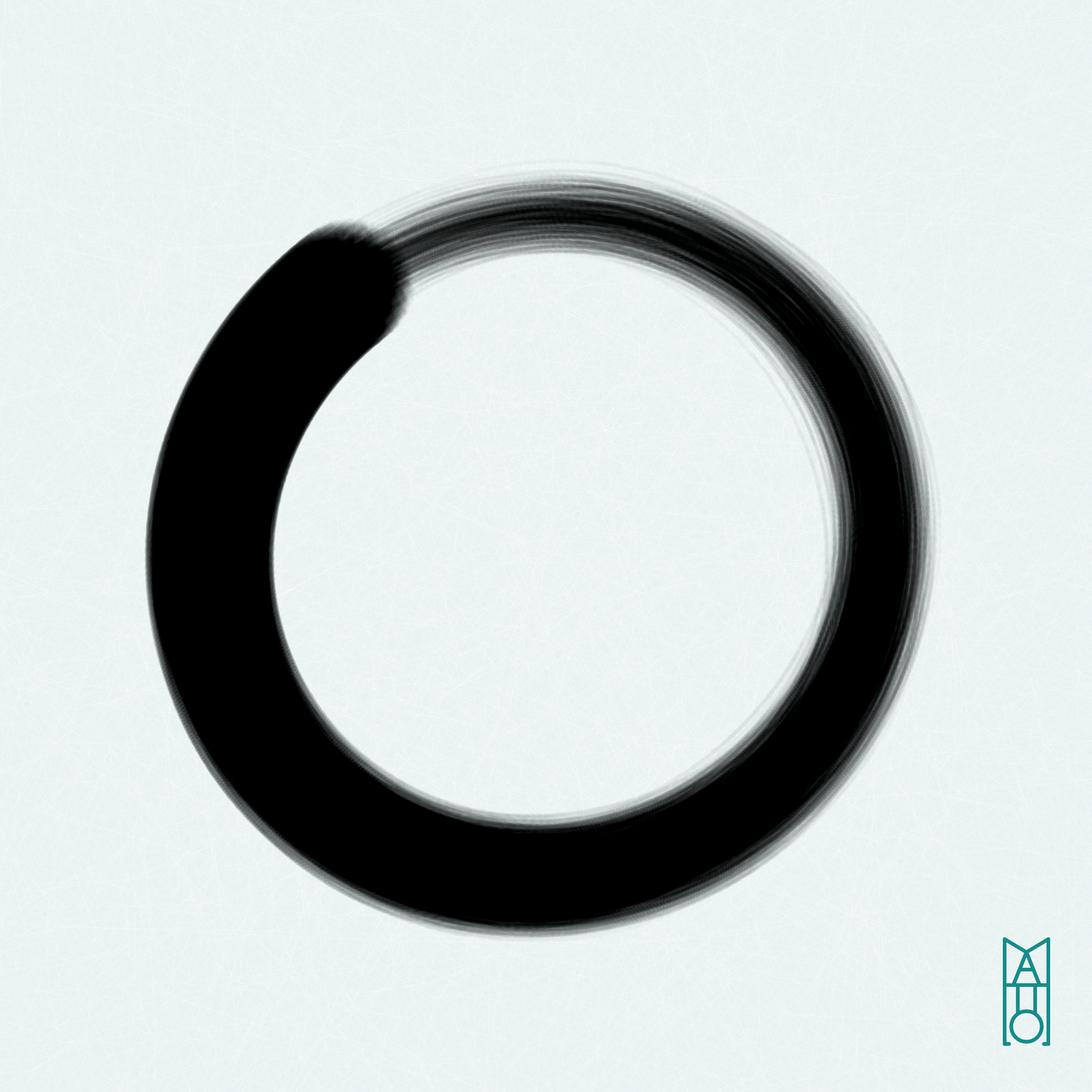 Art Blocks - Art Blocks v2 - Ensō #278 - NFT # 34000278