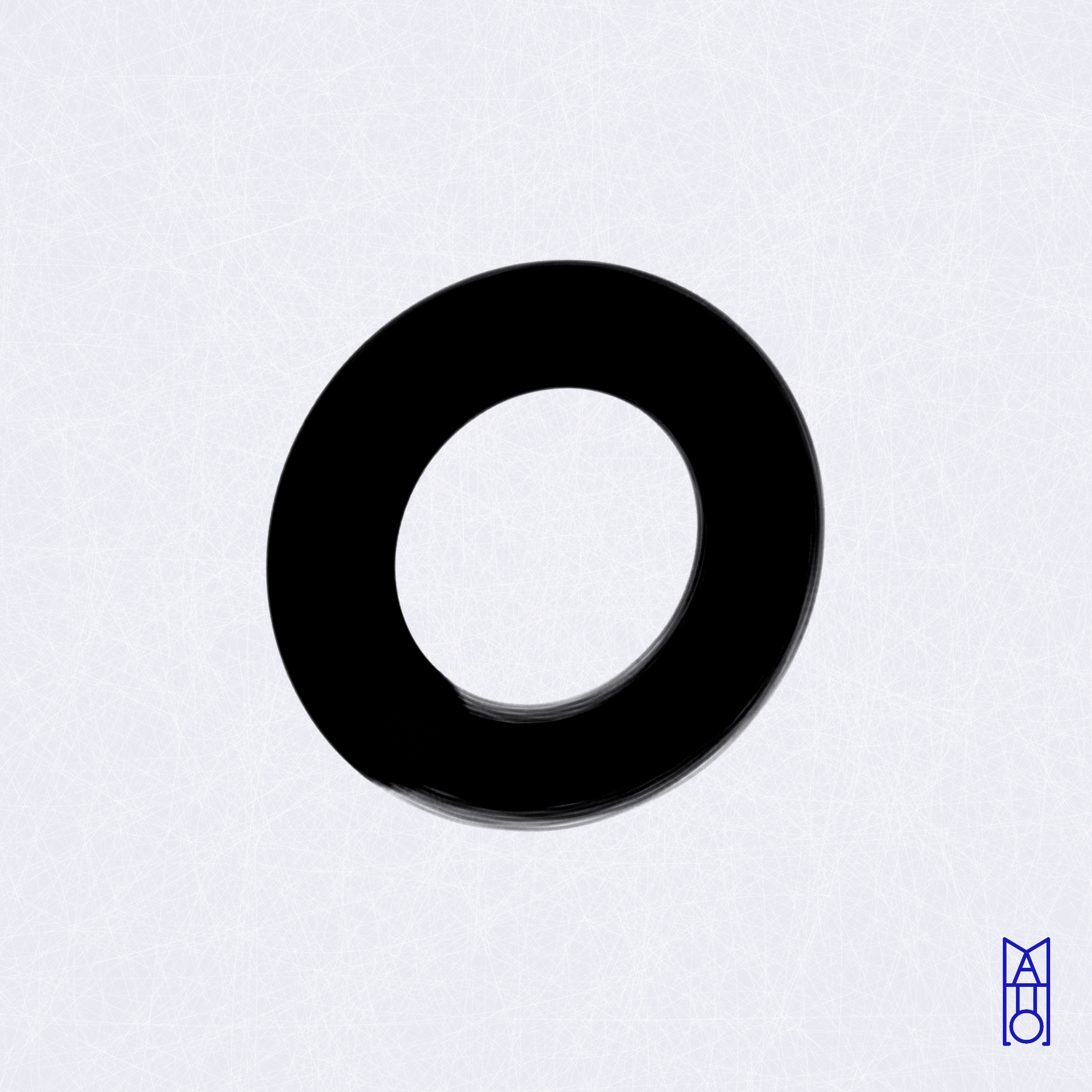 Art Blocks - Art Blocks v2 - Ensō #288 - NFT # 34000288