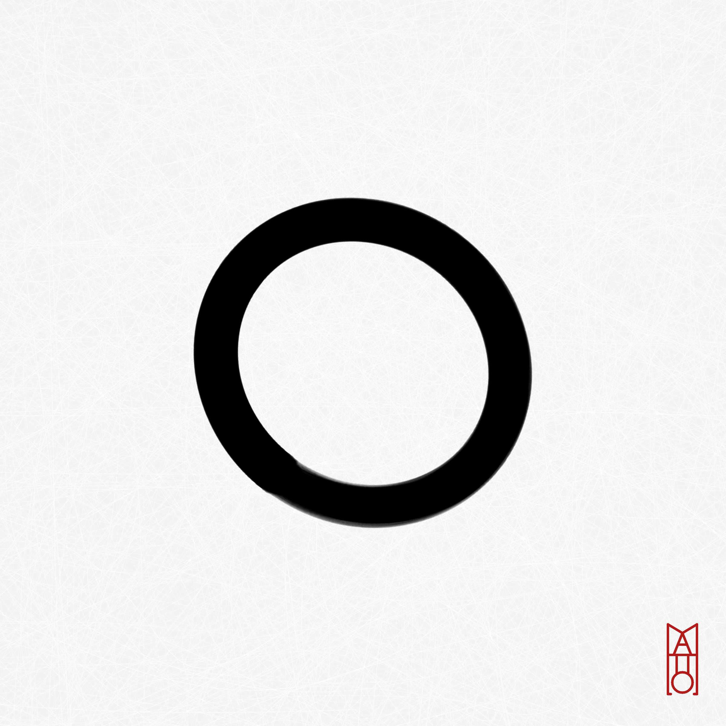 Art Blocks - Art Blocks v2 - Ensō #293 - NFT # 34000293