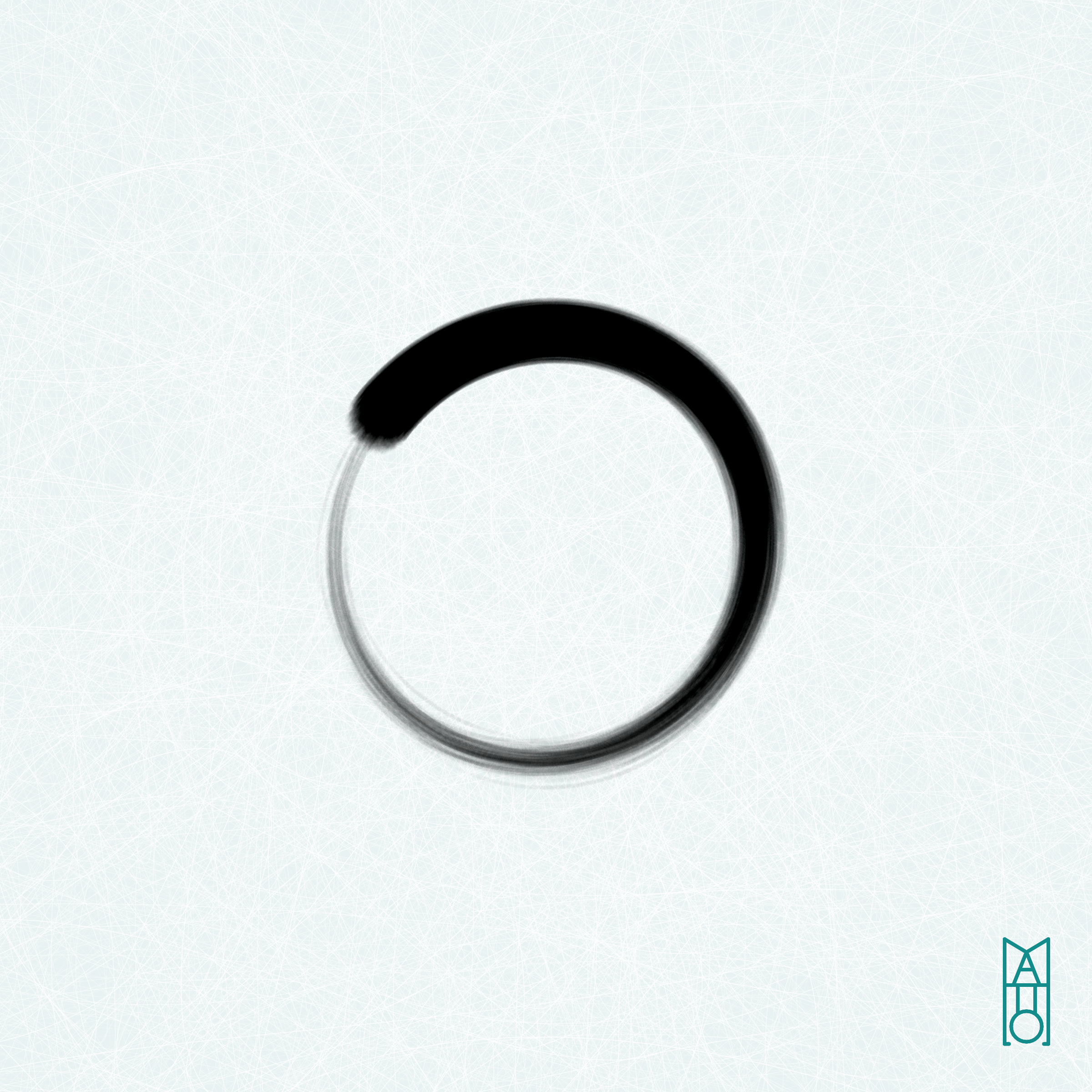 Art Blocks - Art Blocks v2 - Ensō #294 - NFT # 34000294