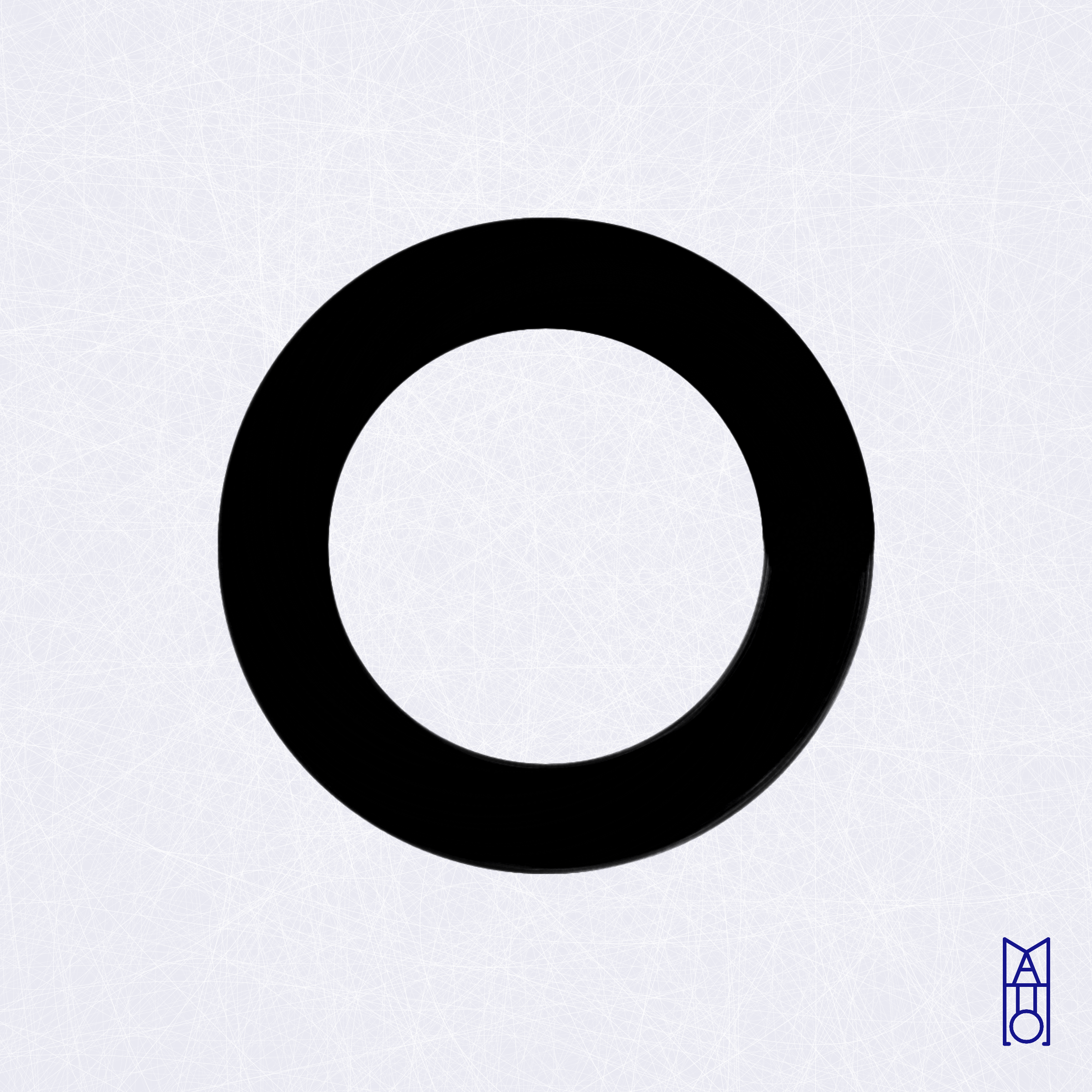 Art Blocks - Art Blocks v2 - Ensō #298 - NFT # 34000298