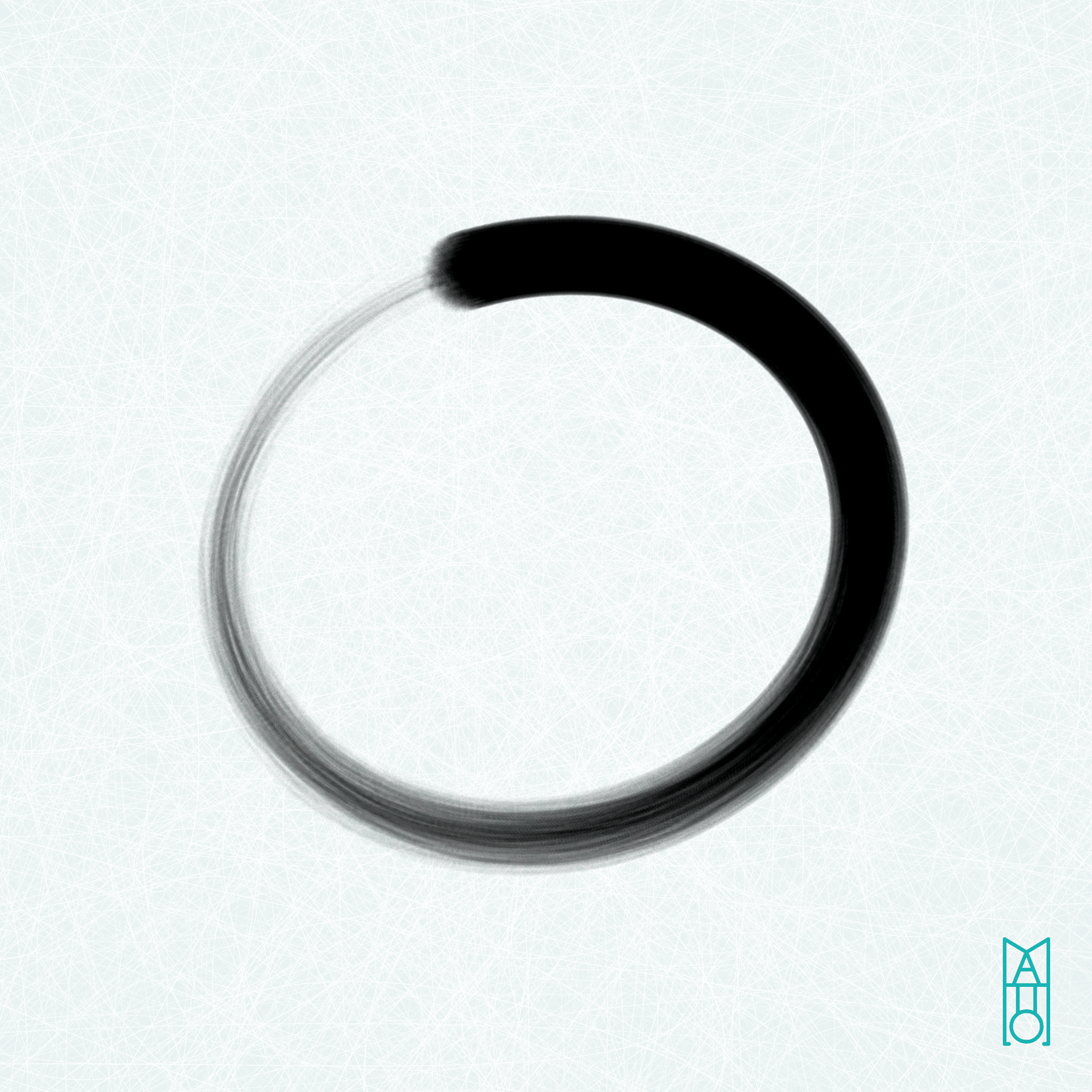 Art Blocks - Art Blocks v2 - Ensō #300 - NFT # 34000300