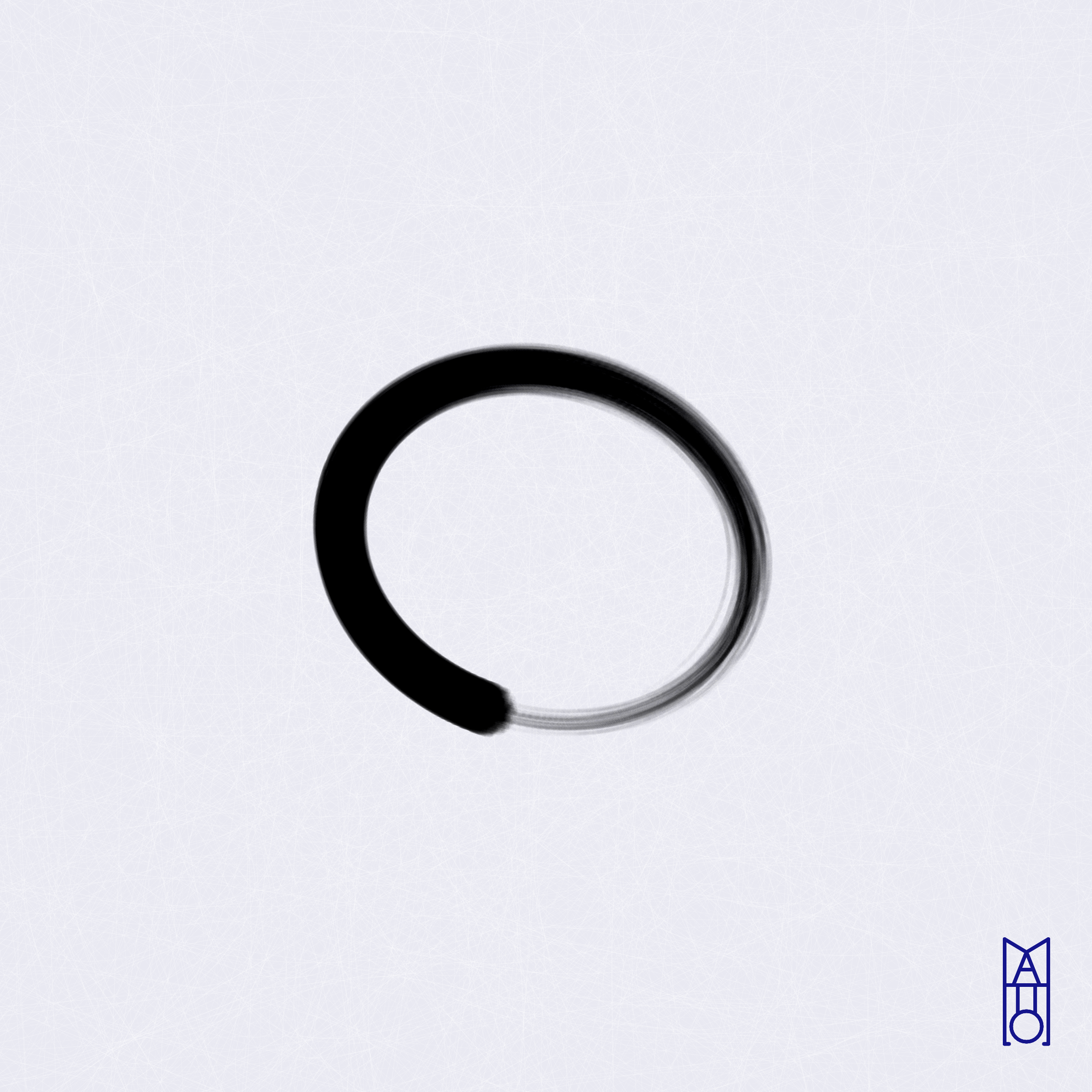 Art Blocks - Art Blocks v2 - Ensō #301 - NFT # 34000301