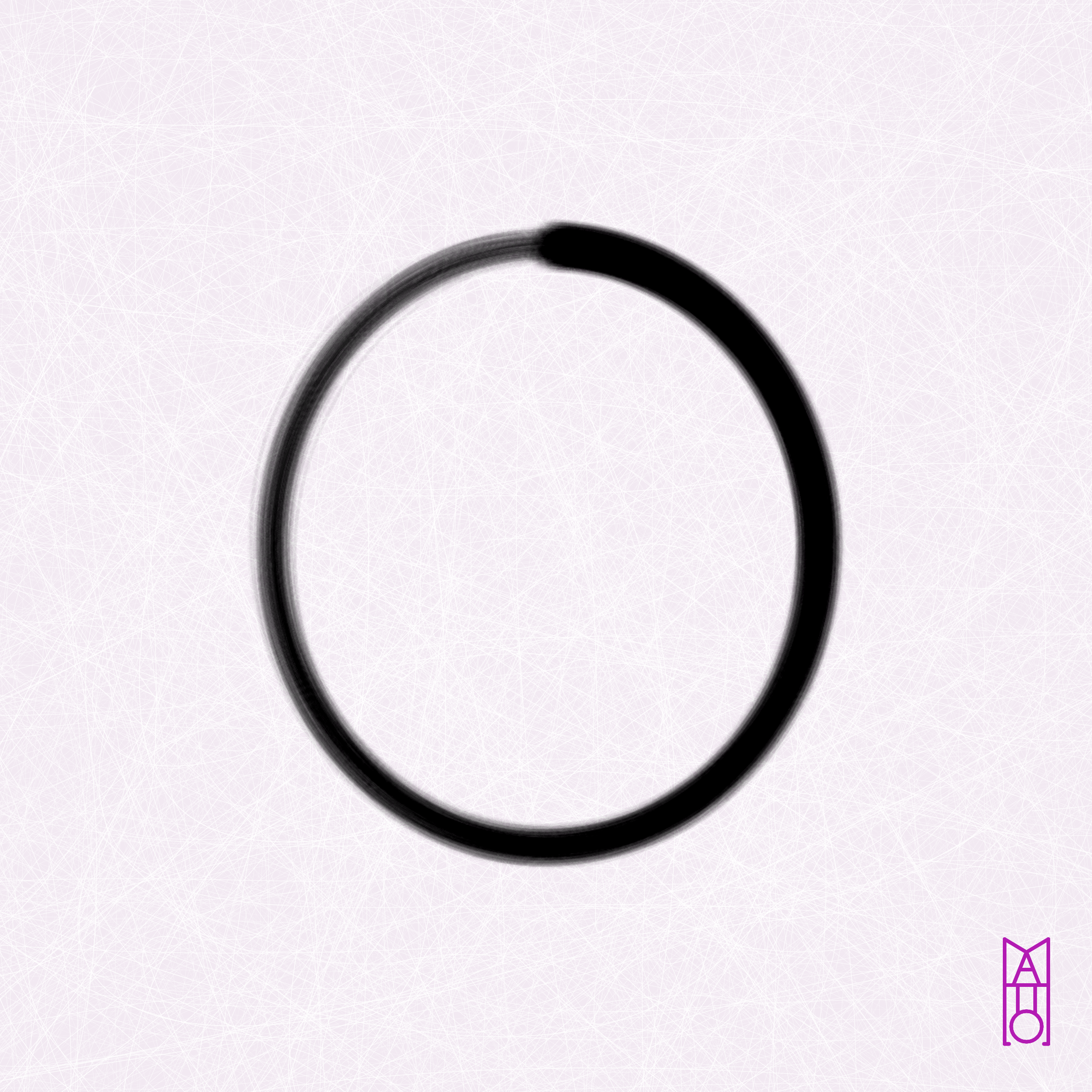 Art Blocks - Art Blocks v2 - Ensō #303 - NFT # 34000303