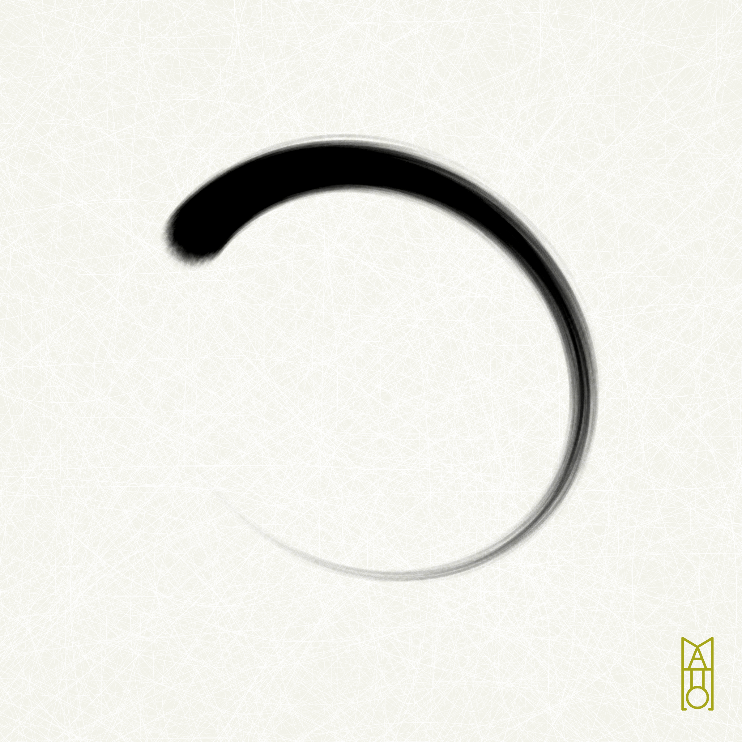 Art Blocks - Art Blocks v2 - Ensō #306 - NFT # 34000306