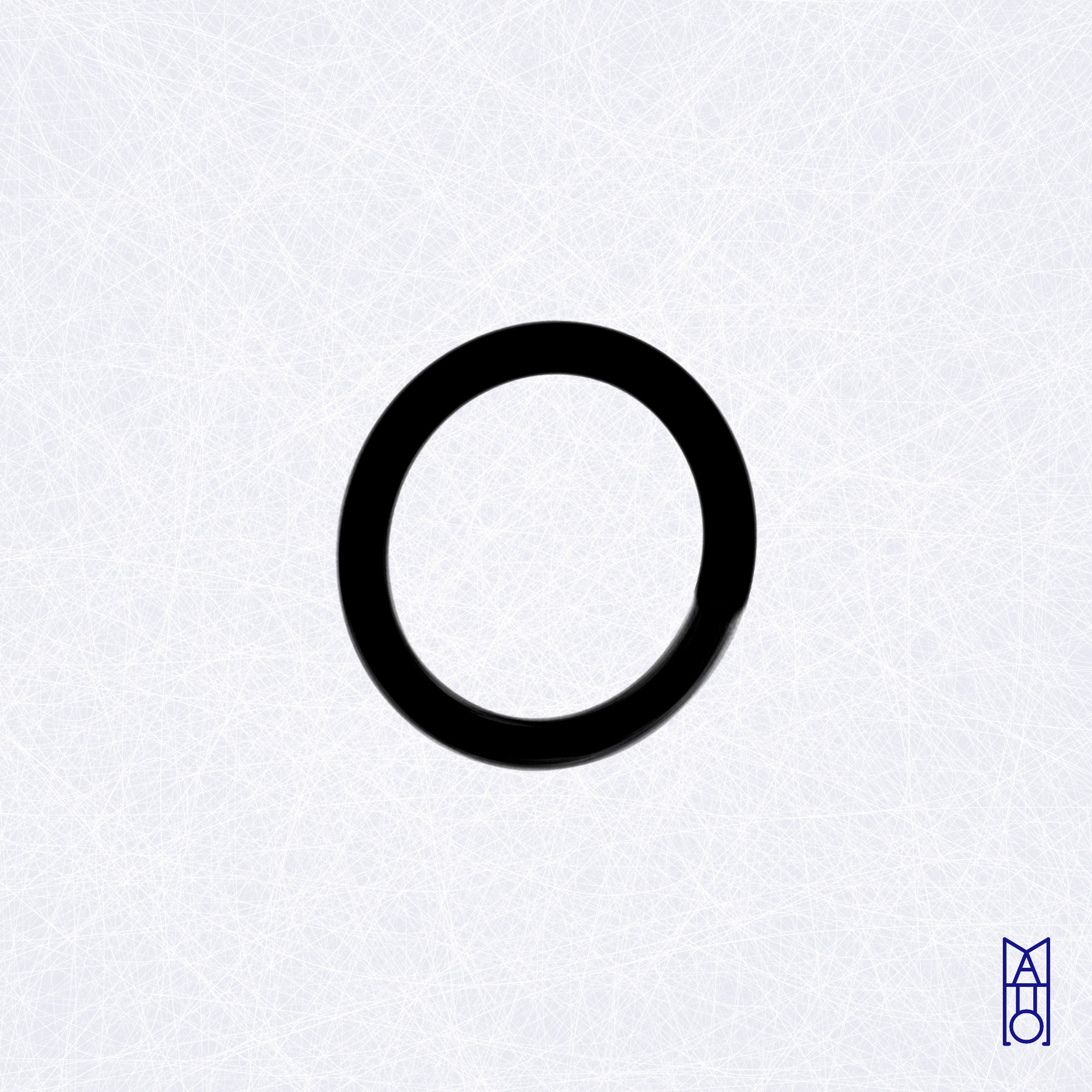 Art Blocks - Art Blocks v2 - Ensō #307 - NFT # 34000307