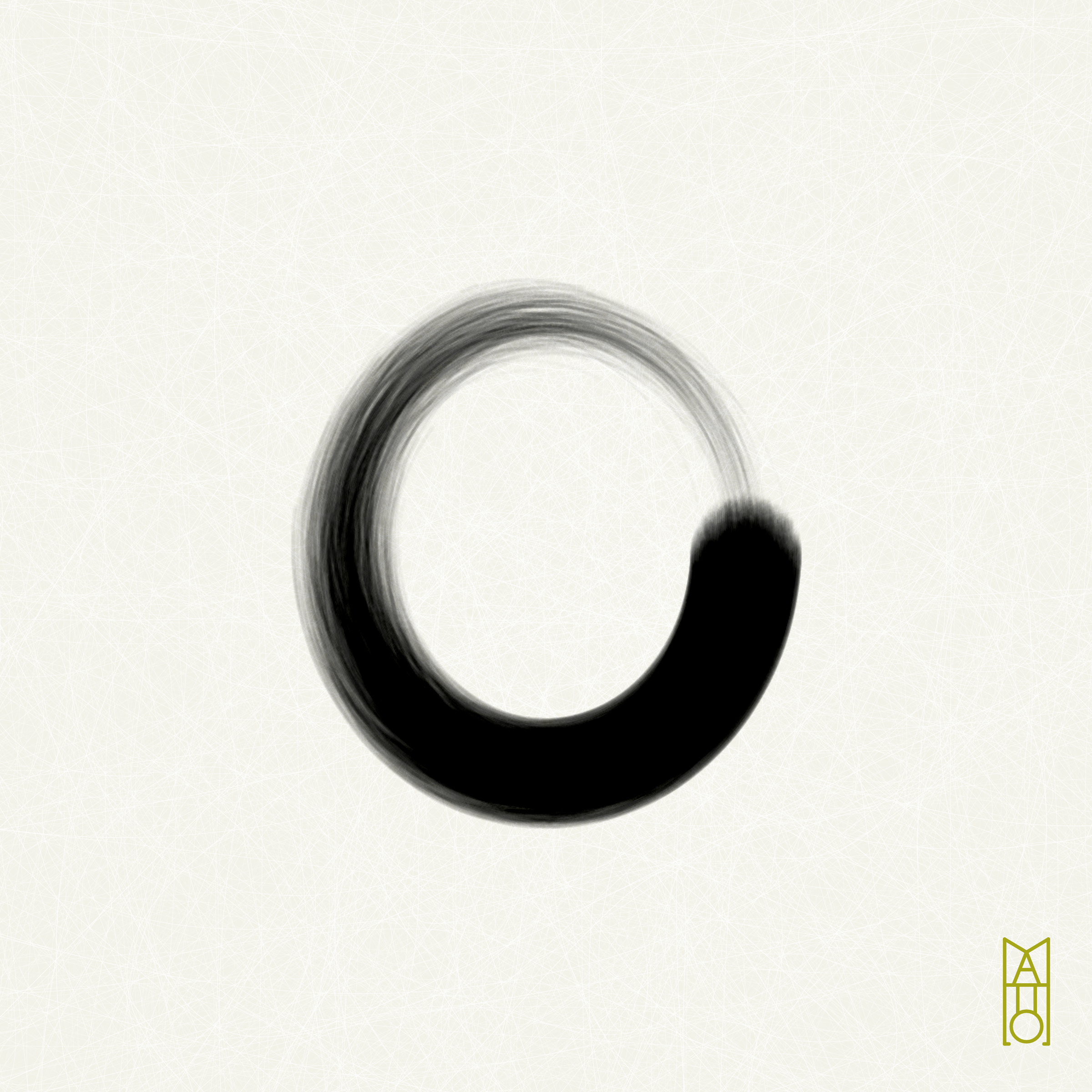 Art Blocks - Art Blocks v2 - Ensō #310 - NFT # 34000310