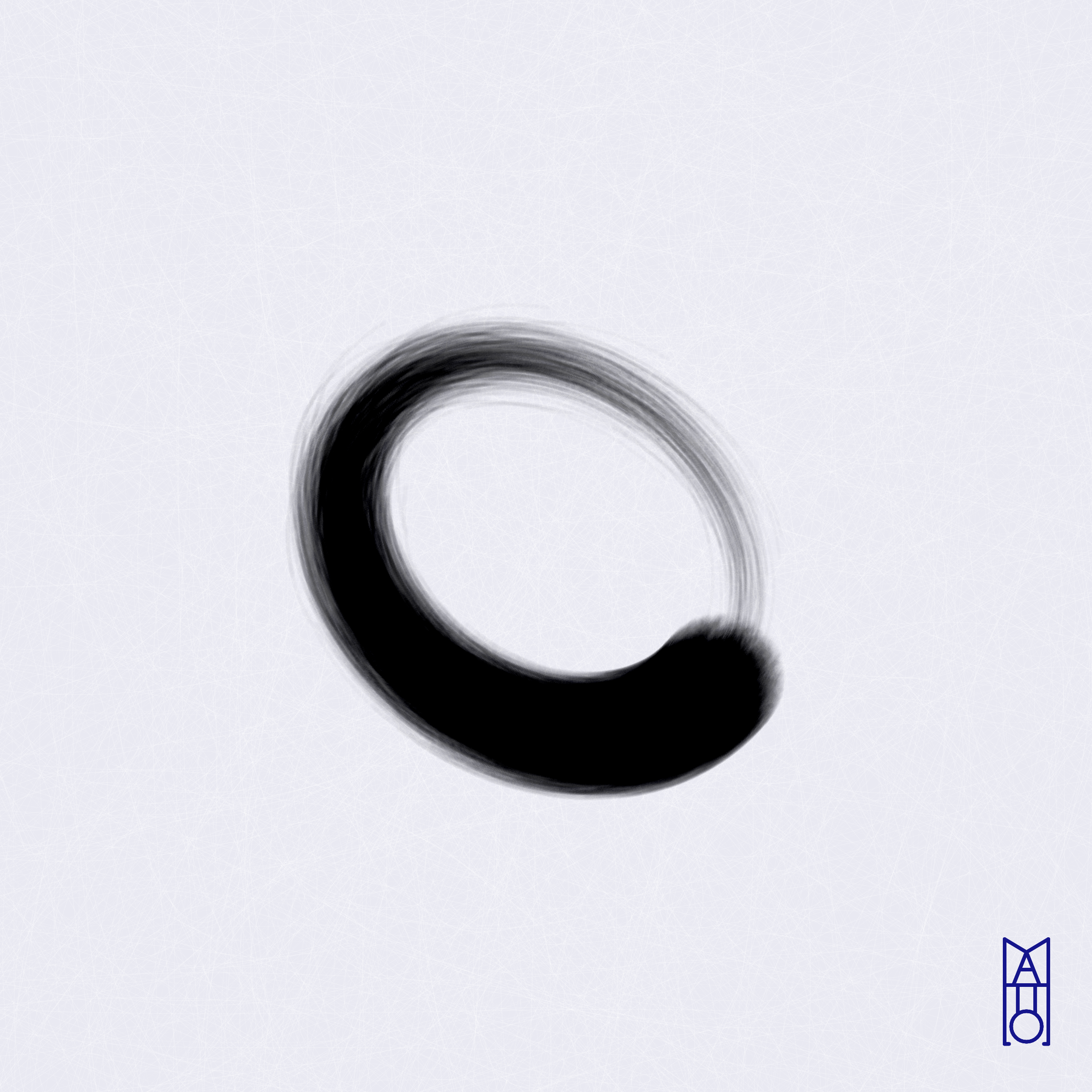 Art Blocks - Art Blocks v2 - Ensō #312 - NFT # 34000312