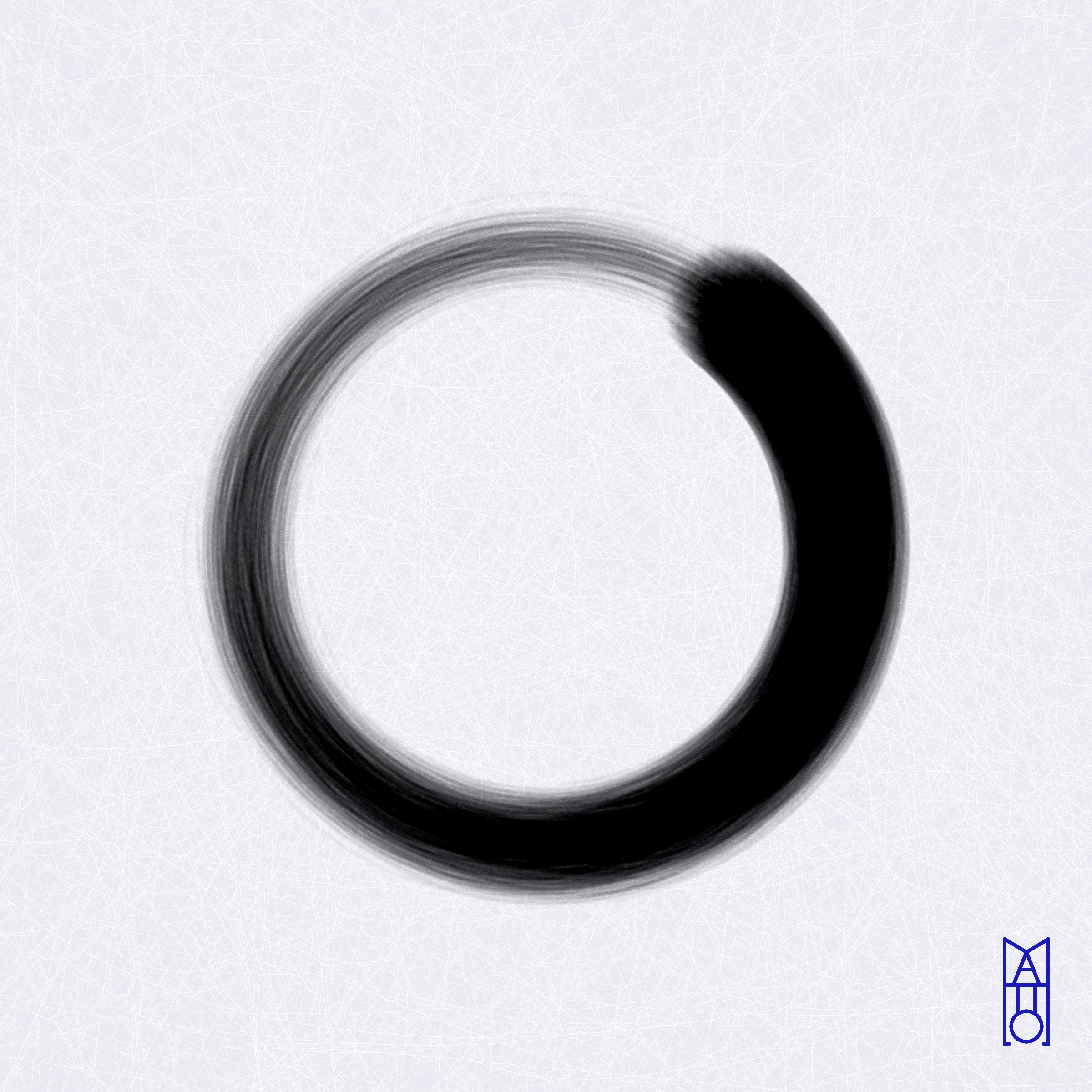 Art Blocks - Art Blocks v2 - Ensō #321 - NFT # 34000321