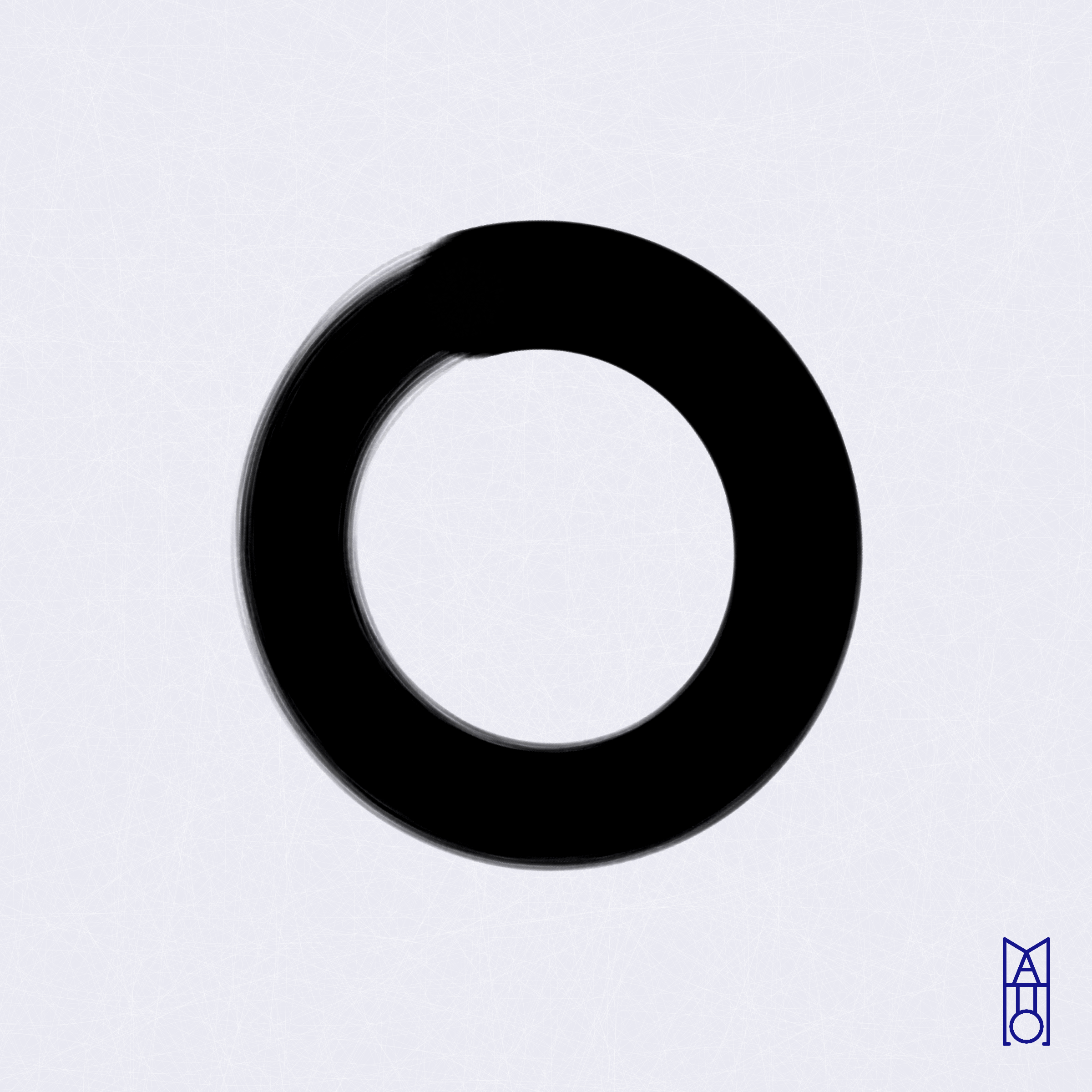 Art Blocks - Art Blocks v2 - Ensō #325 - NFT # 34000325