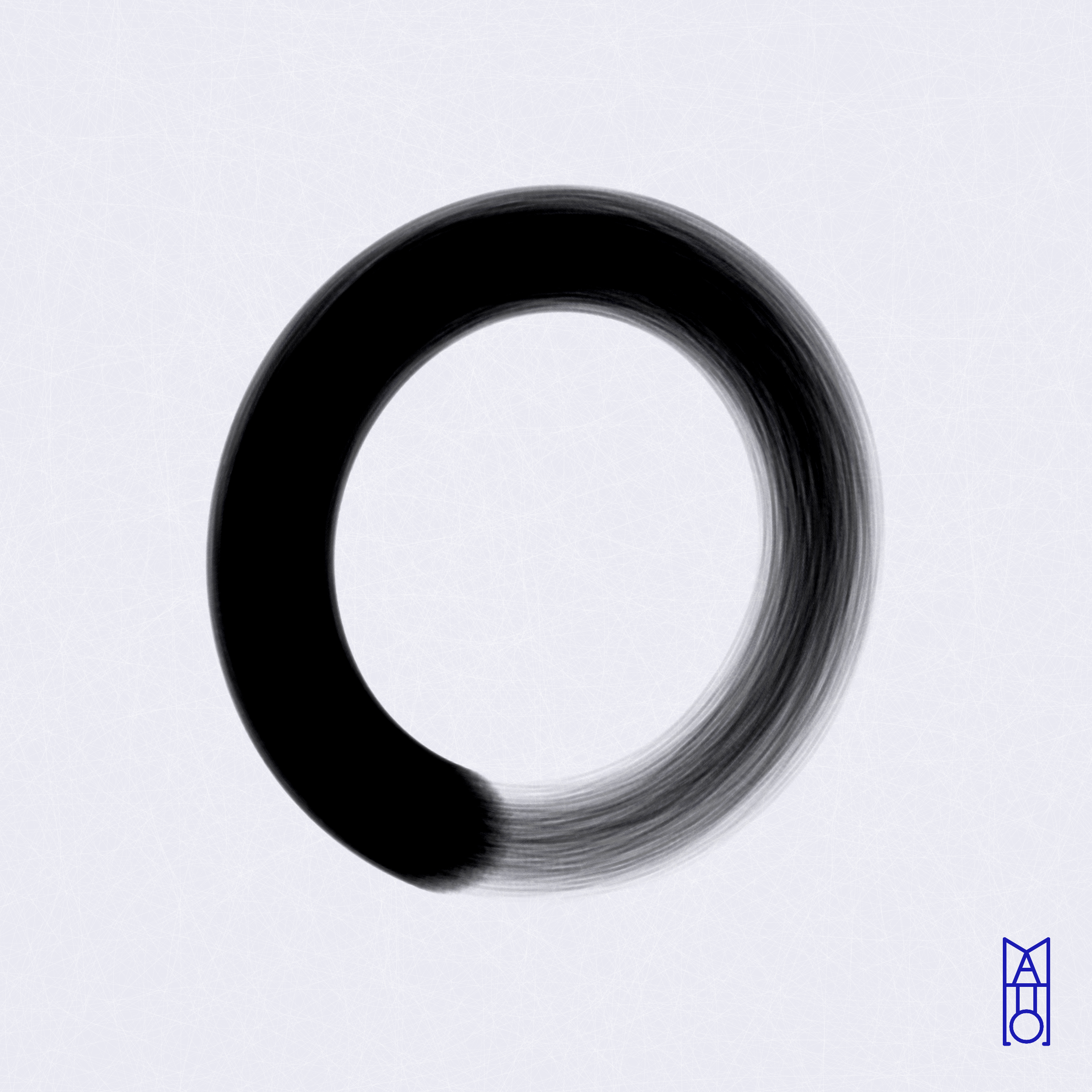 Art Blocks - Art Blocks v2 - Ensō #326 - NFT # 34000326