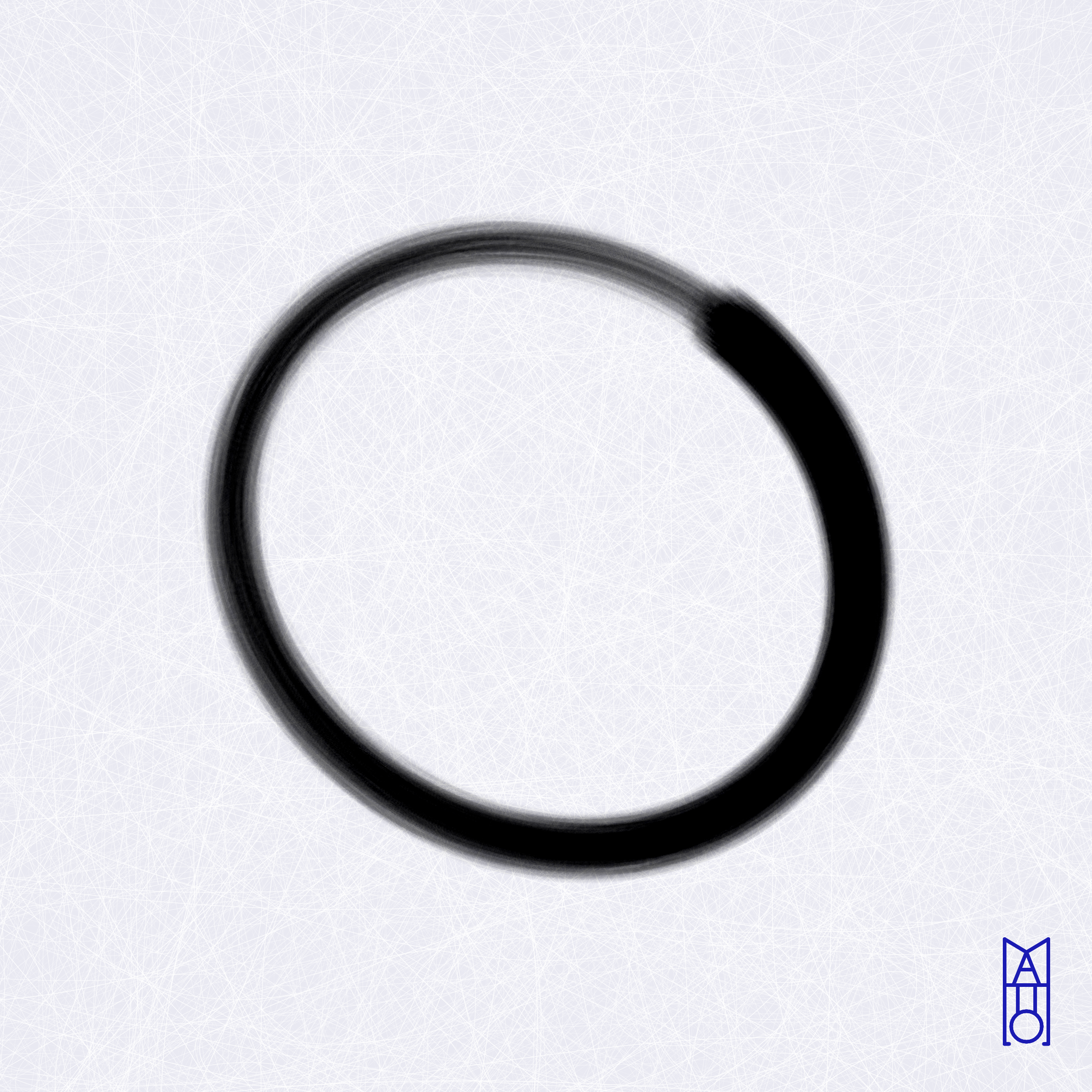 Art Blocks - Art Blocks v2 - Ensō #328 - NFT # 34000328