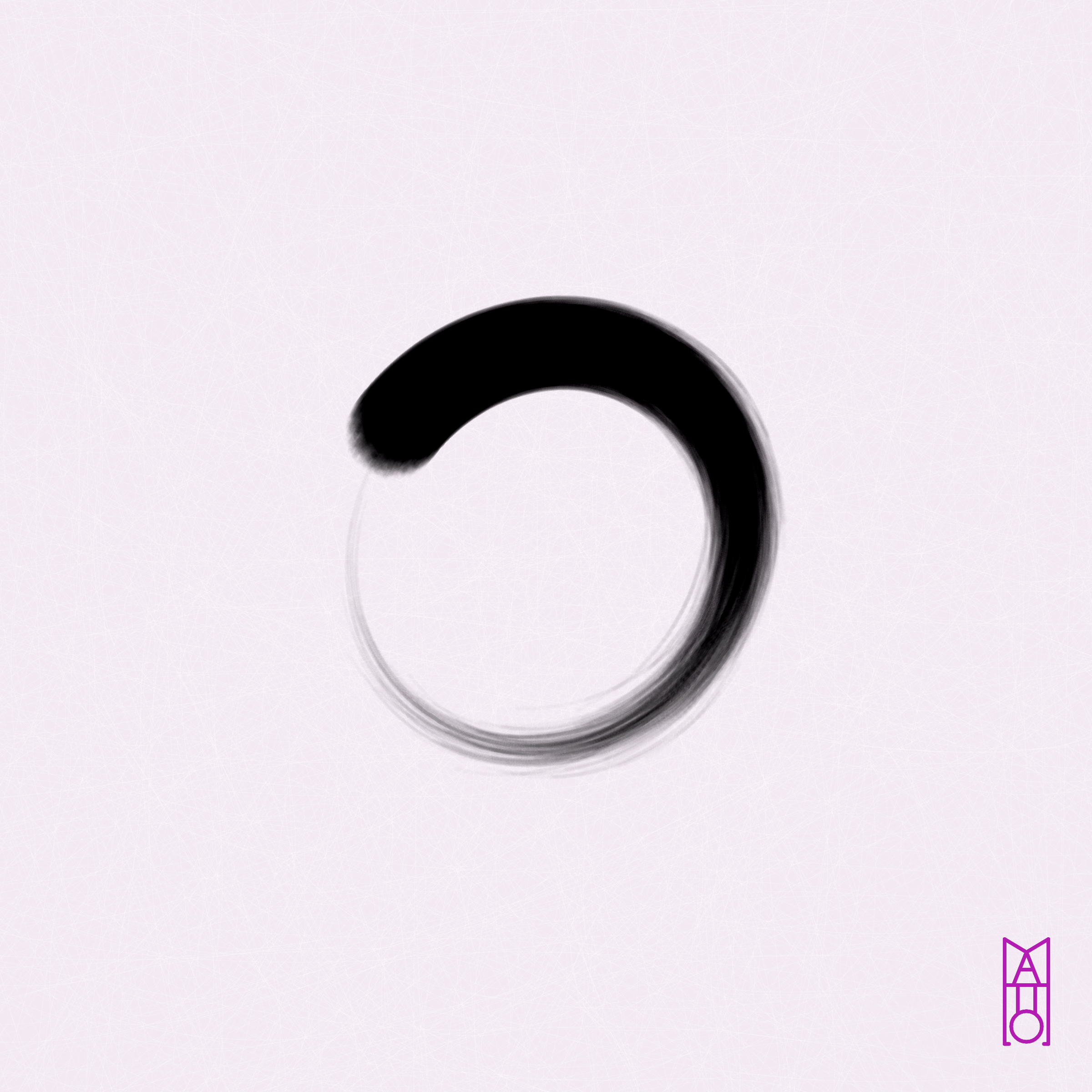 Art Blocks - Art Blocks v2 - Ensō #329 - NFT # 34000329