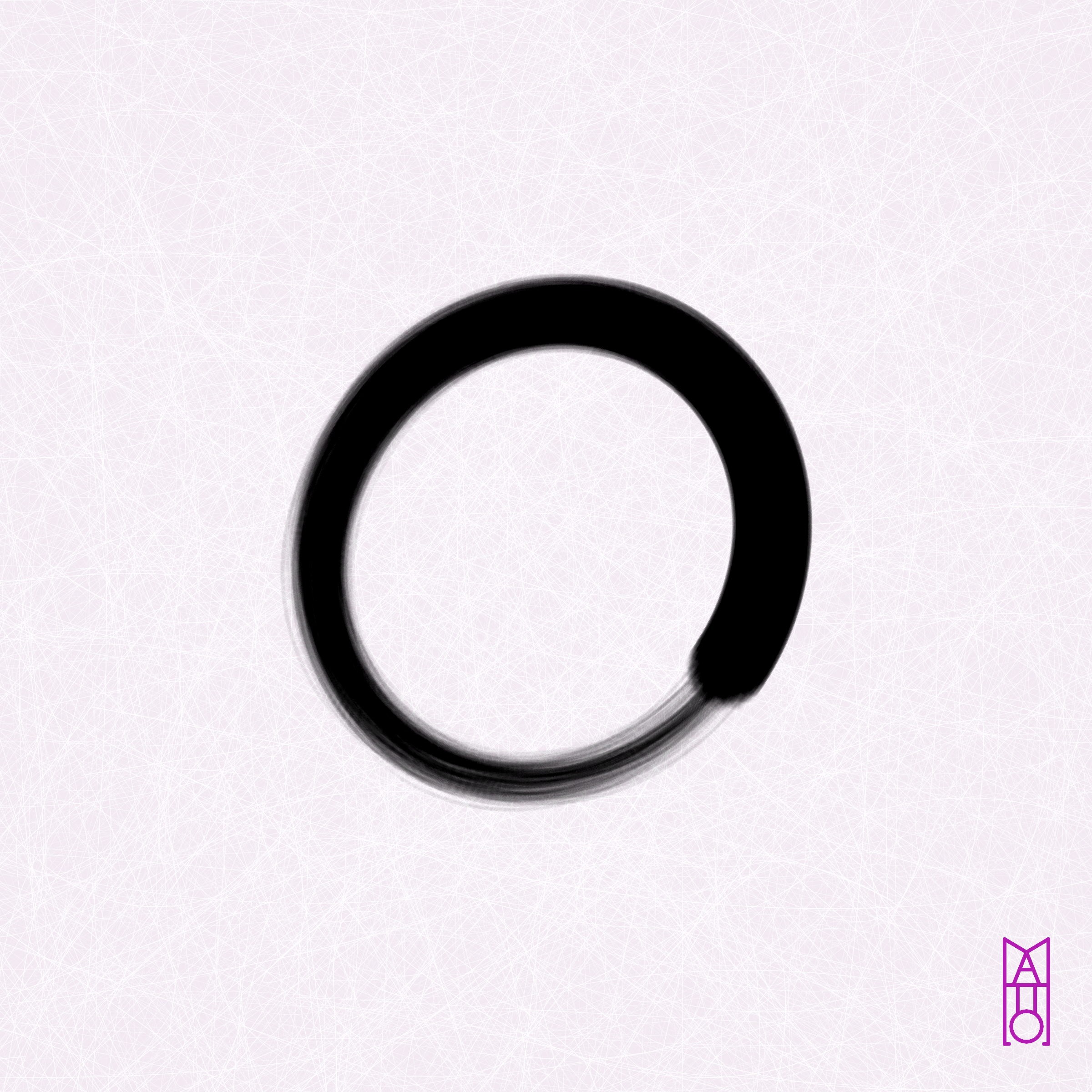 Art Blocks - Art Blocks v2 - Ensō #330 - NFT # 34000330