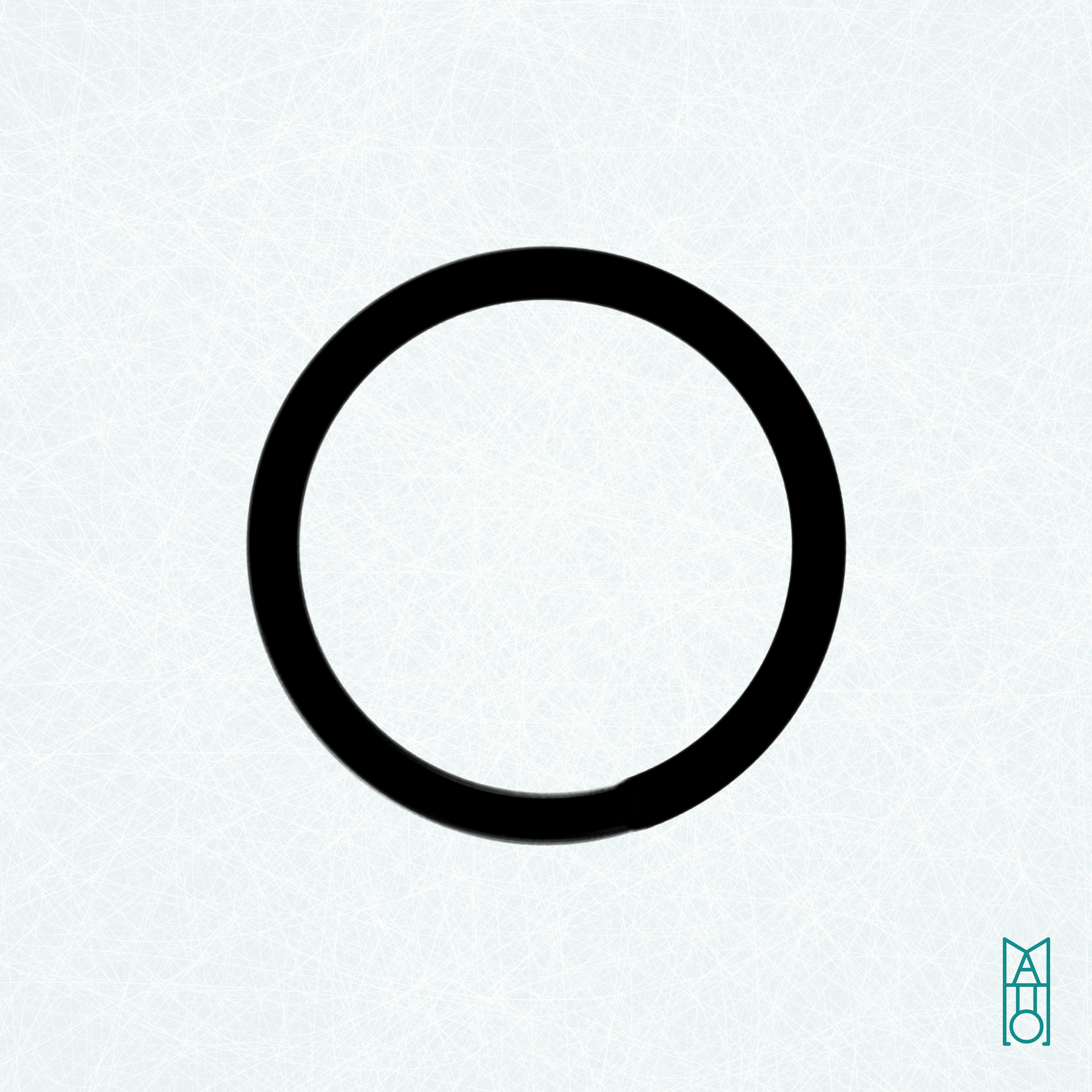 Art Blocks - Art Blocks v2 - Ensō #336 - NFT # 34000336